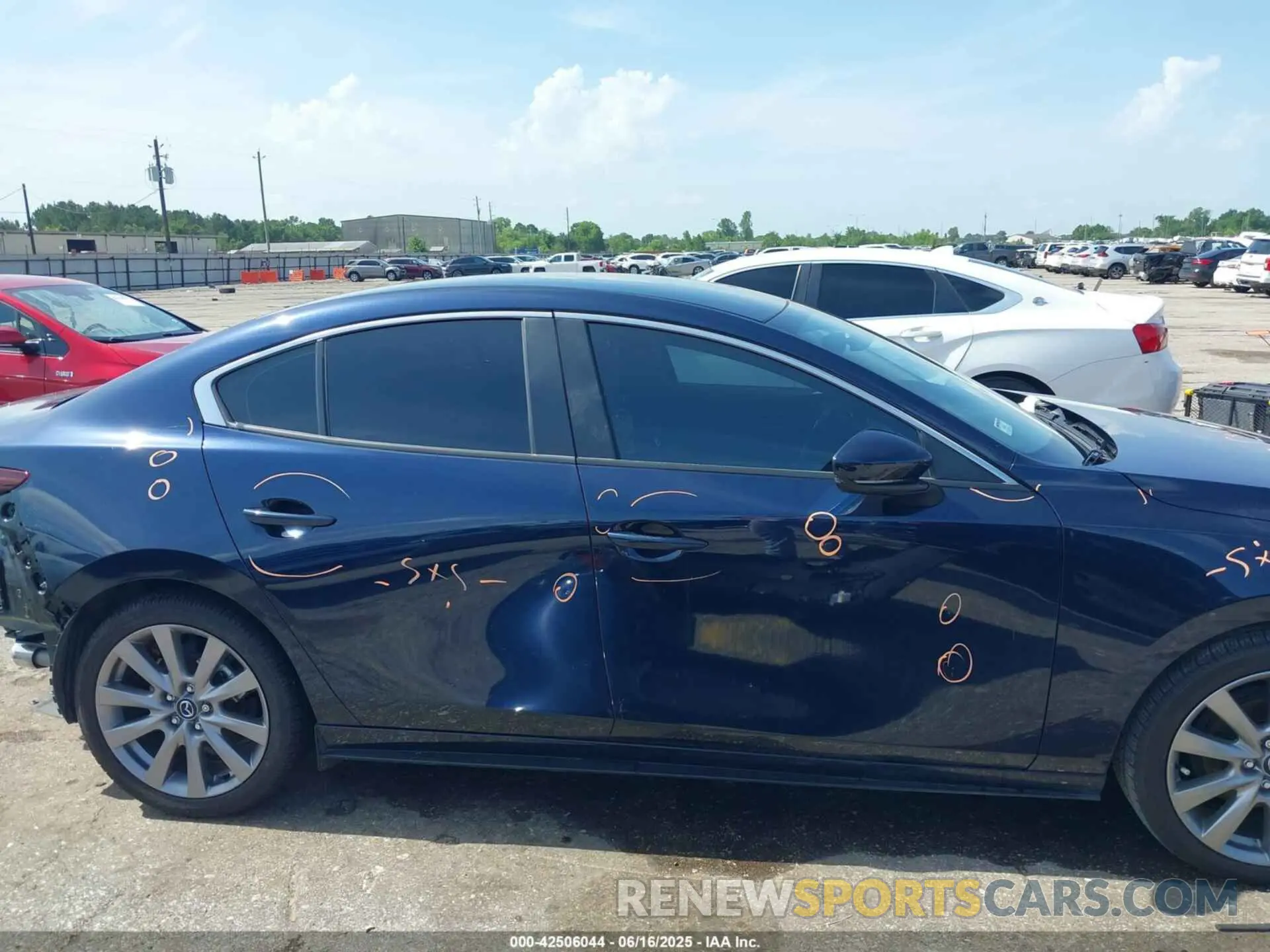 14 fotografías del automóvil dañado JM1BPABL1M1334488 MAZDA MAZDA3 2021