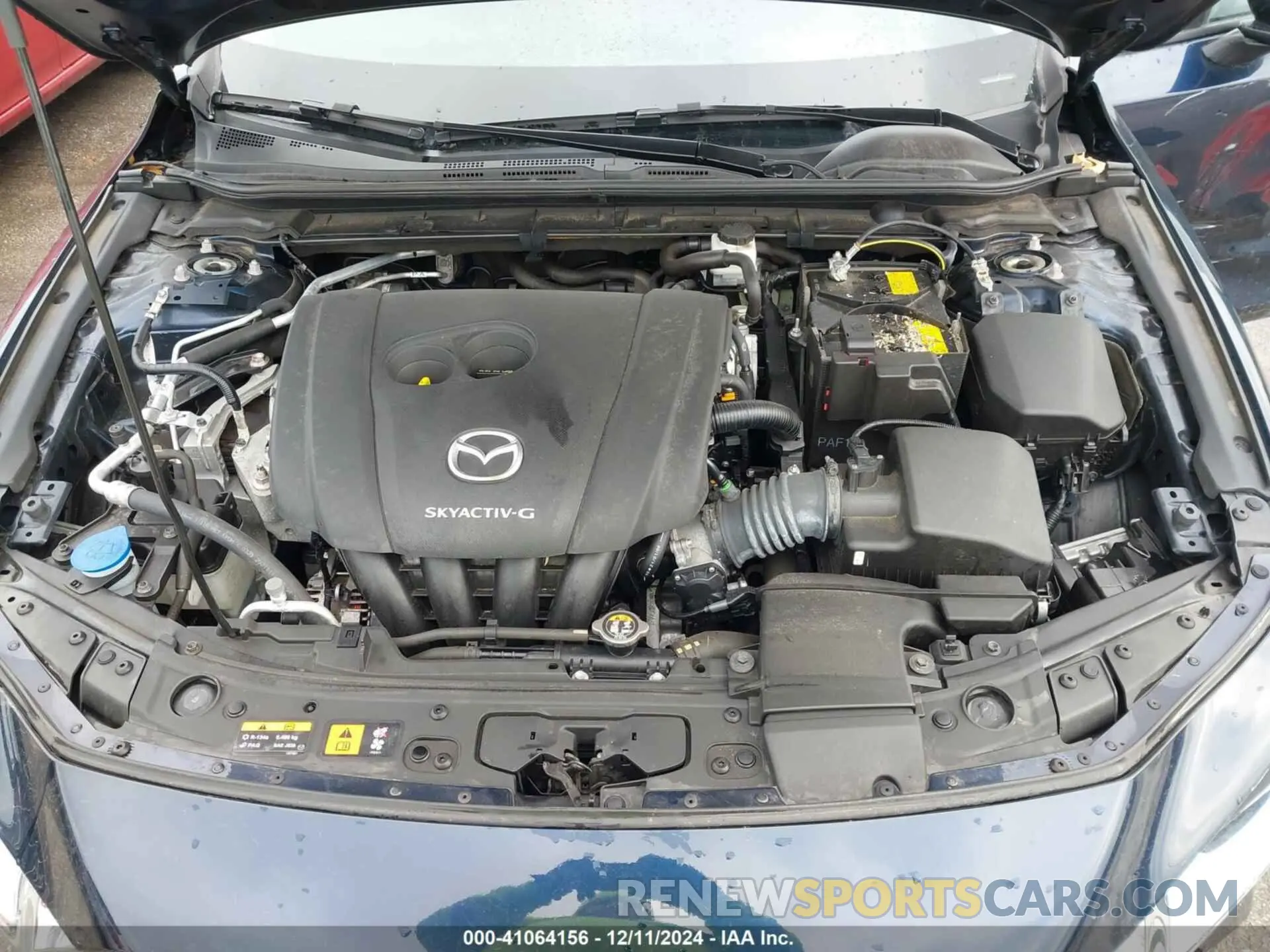 10 fotografías del automóvil dañado JM1BPABL3M1339434 MAZDA MAZDA3 2021