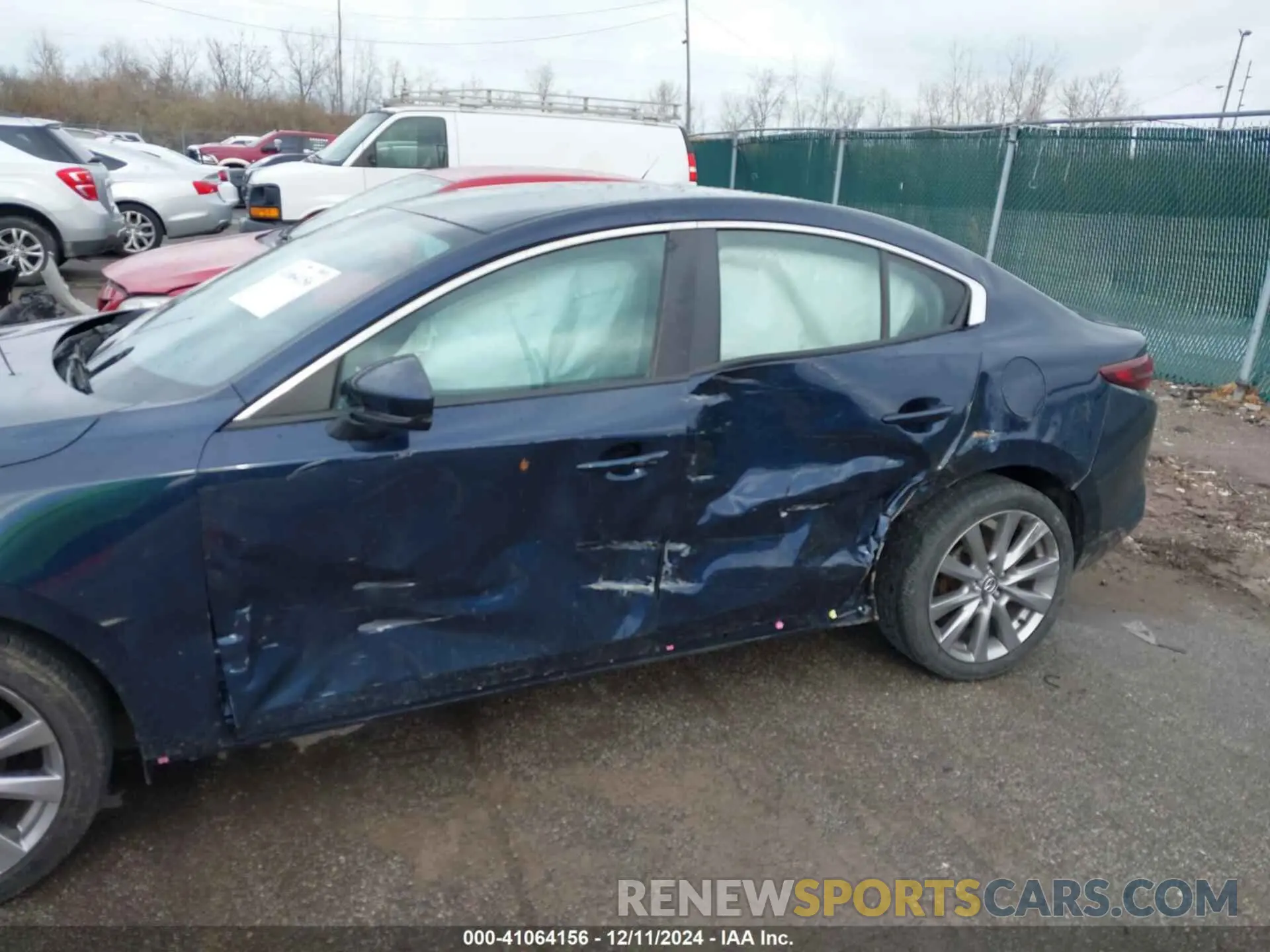 6 fotografías del automóvil dañado JM1BPABL3M1339434 MAZDA MAZDA3 2021