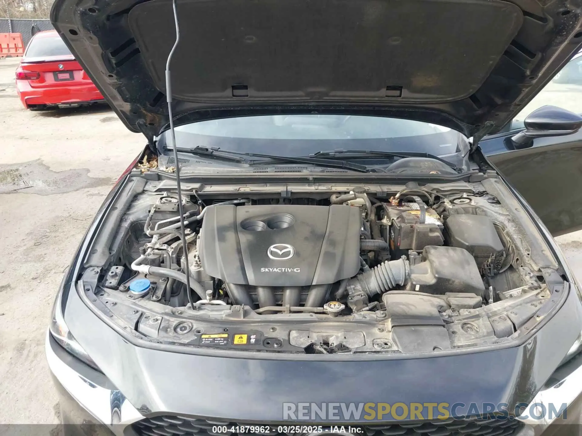 10 fotografías del automóvil dañado JM1BPABL7M1323365 MAZDA MAZDA3 2021