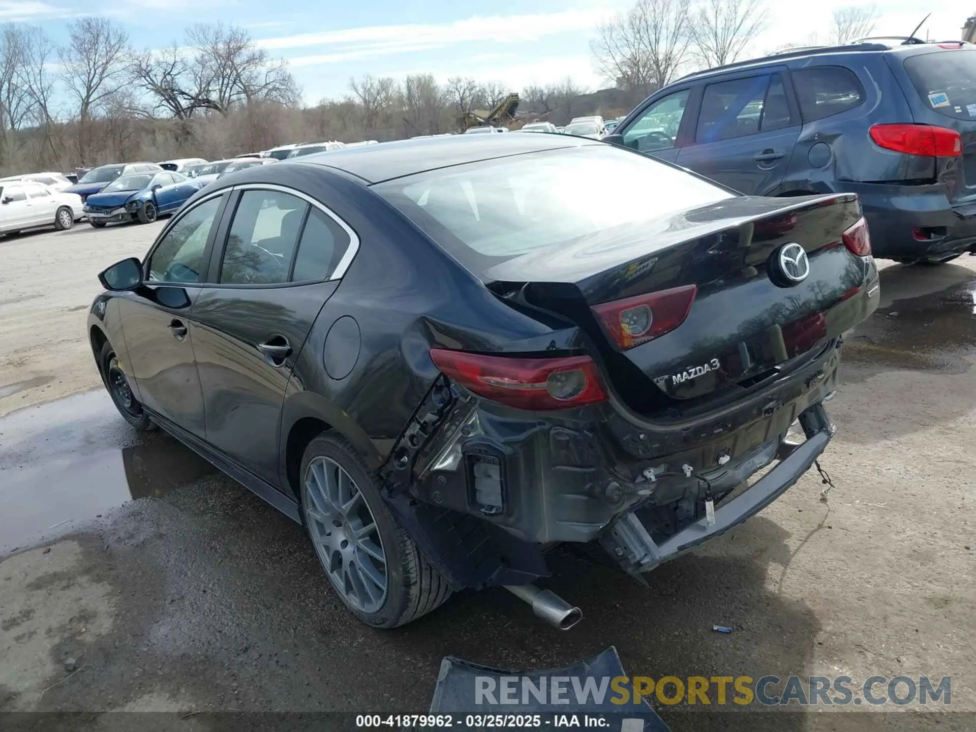 3 fotografías del automóvil dañado JM1BPABL7M1323365 MAZDA MAZDA3 2021