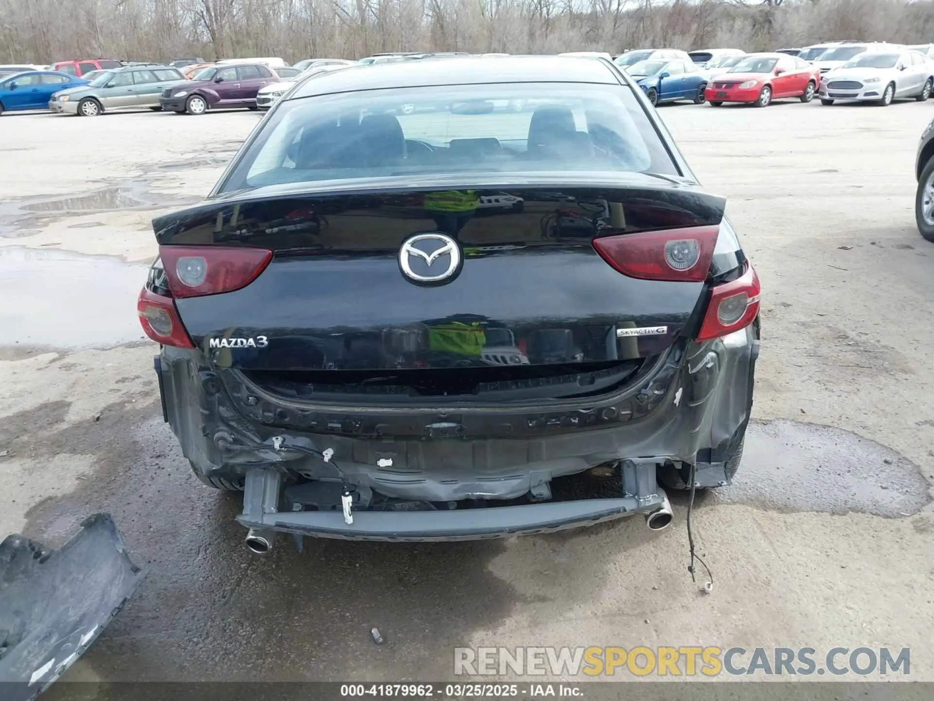 6 fotografías del automóvil dañado JM1BPABL7M1323365 MAZDA MAZDA3 2021