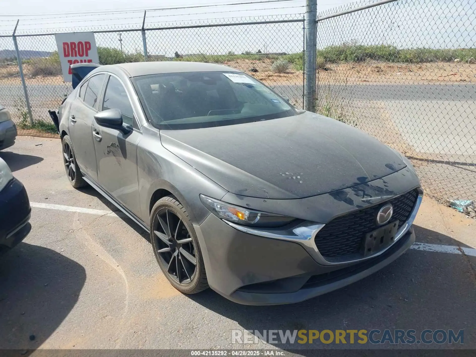 14 fotografías del automóvil dañado JM1BPABL7M1334057 MAZDA MAZDA3 2021