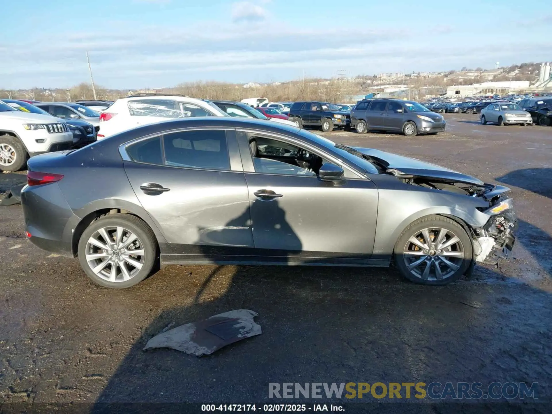 12 fotografías del automóvil dañado JM1BPABL8M1341101 MAZDA MAZDA3 2021