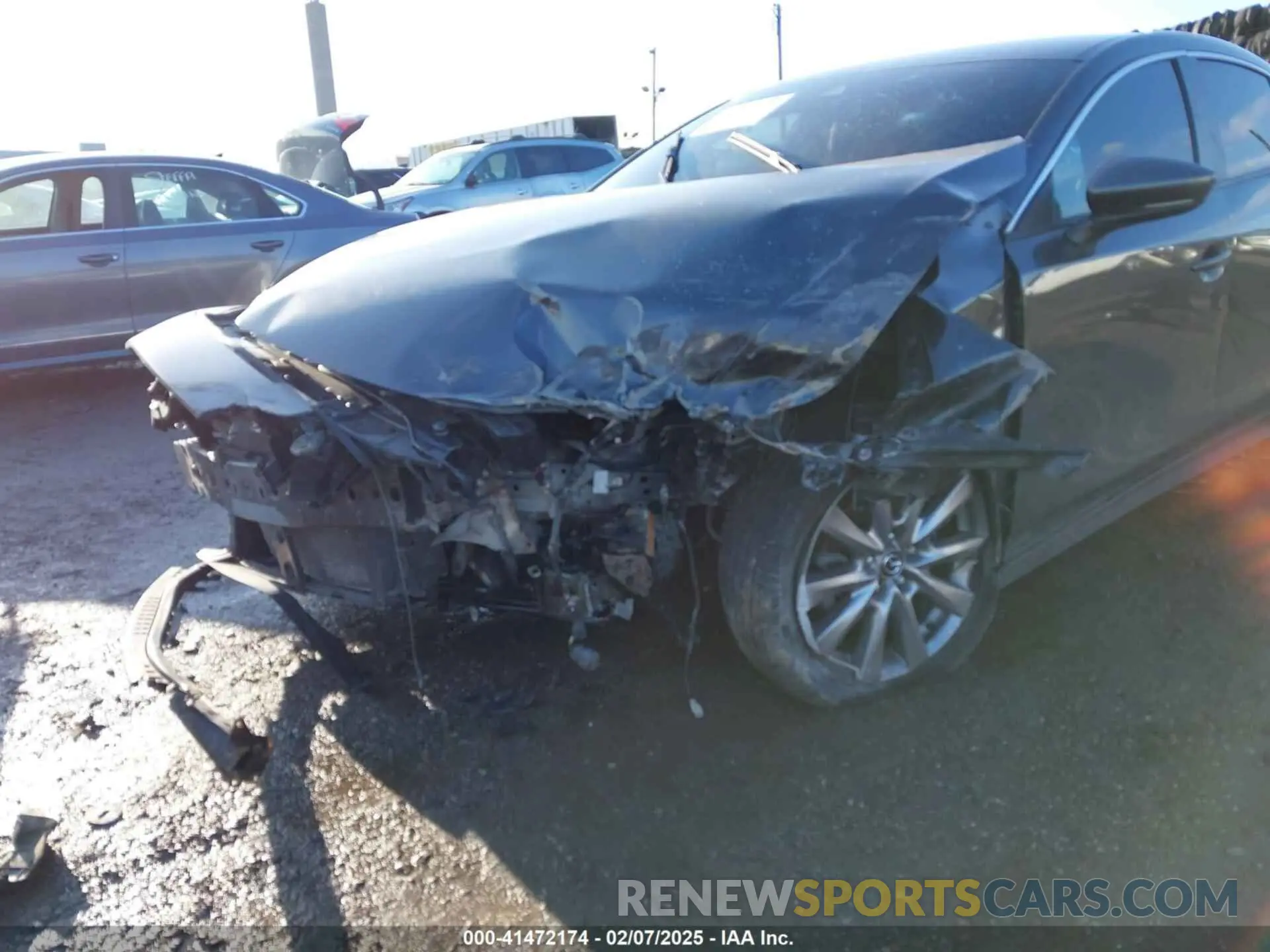 6 fotografías del automóvil dañado JM1BPABL8M1341101 MAZDA MAZDA3 2021
