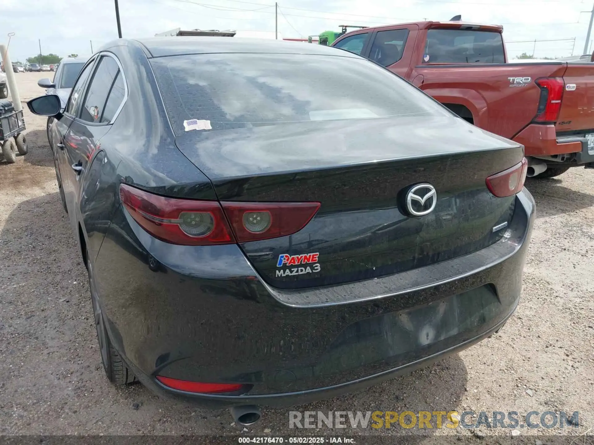 3 fotografías del automóvil dañado JM1BPABL9M1316515 MAZDA MAZDA3 2021