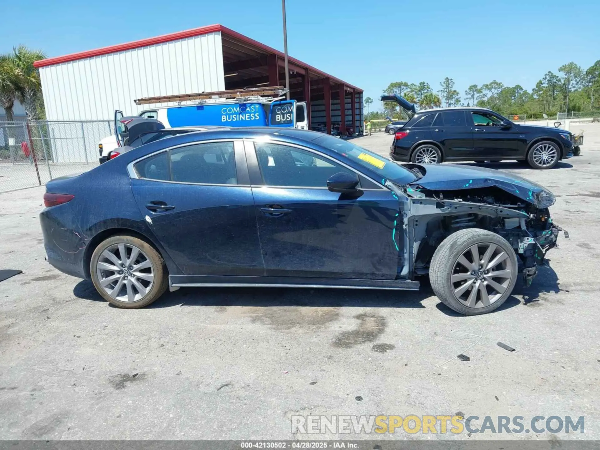 13 fotografías del automóvil dañado JM1BPABLXM1326518 MAZDA MAZDA3 2021