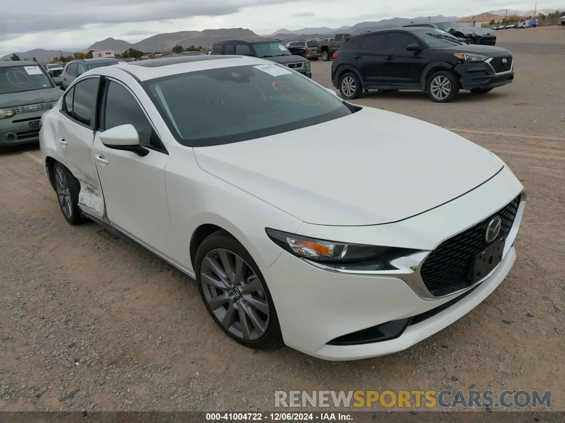 1 fotografías del automóvil dañado JM1BPACL1M1318242 MAZDA MAZDA3 2021