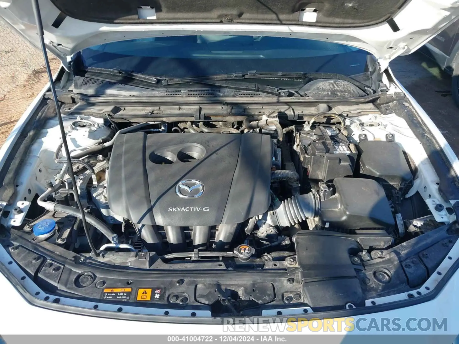 10 fotografías del automóvil dañado JM1BPACL1M1318242 MAZDA MAZDA3 2021