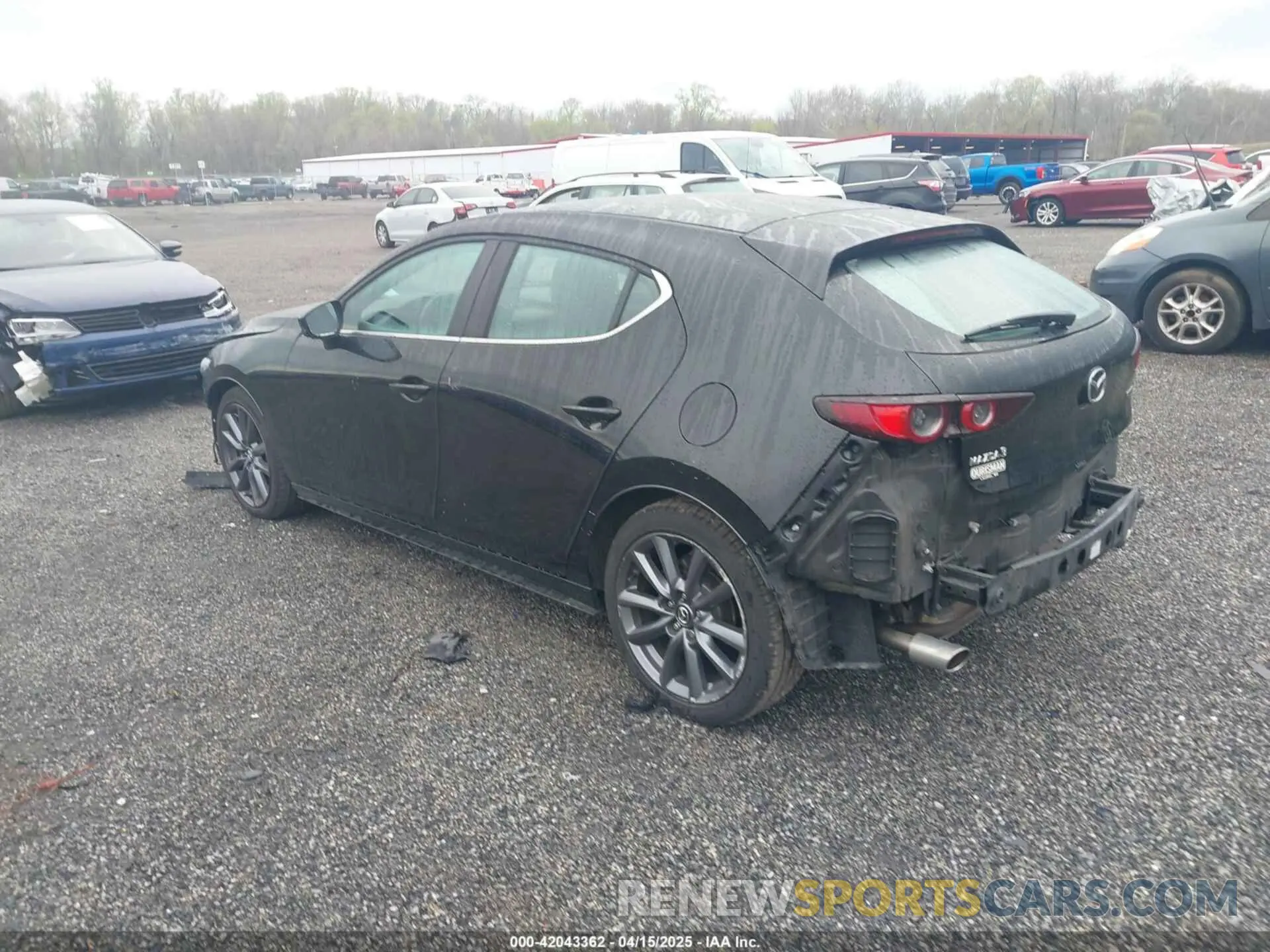 3 fotografías del automóvil dañado JM1BPAKL3M1314789 MAZDA MAZDA3 2021