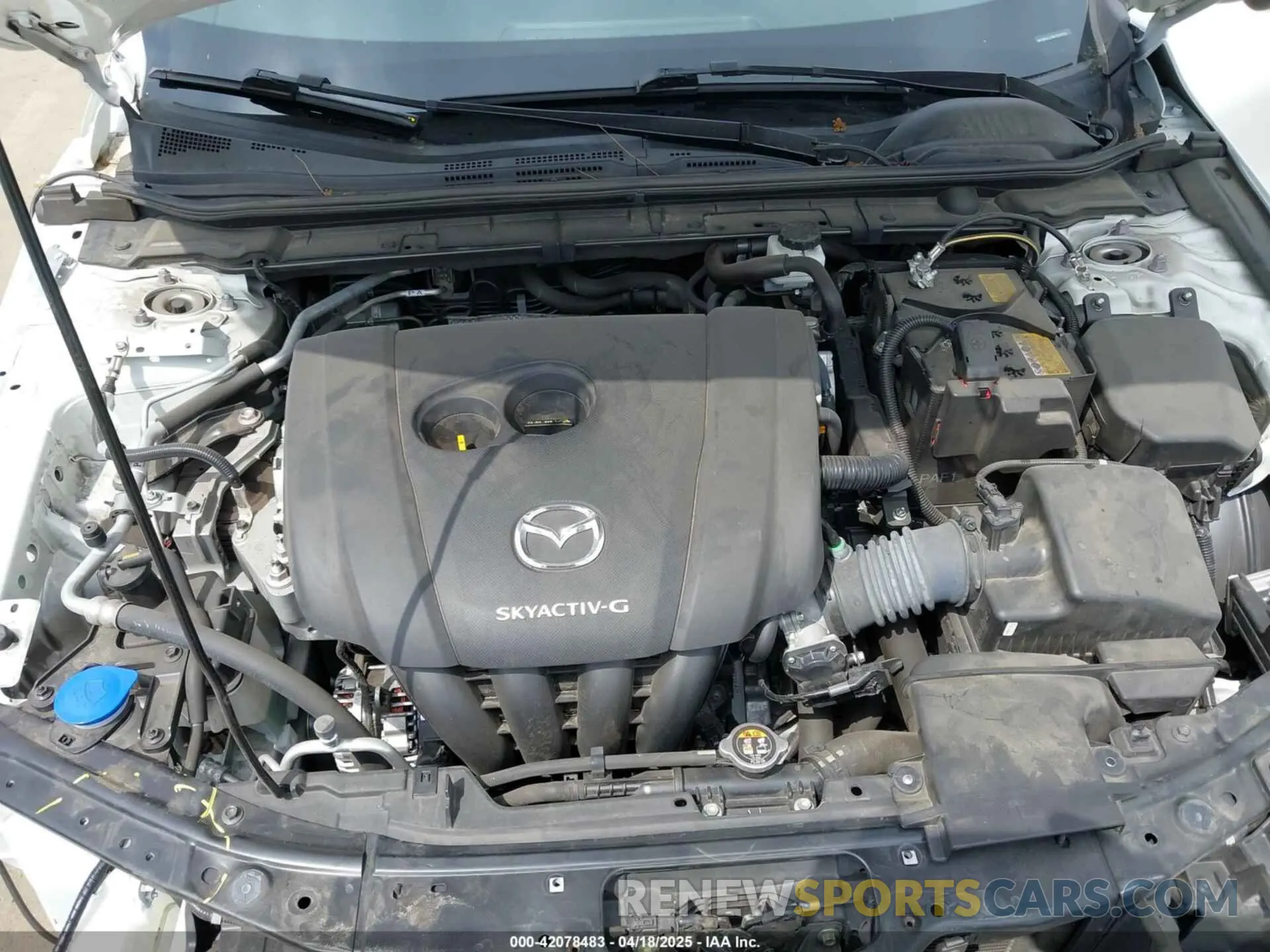 10 fotografías del automóvil dañado JM1BPALL3M1309705 MAZDA MAZDA3 2021