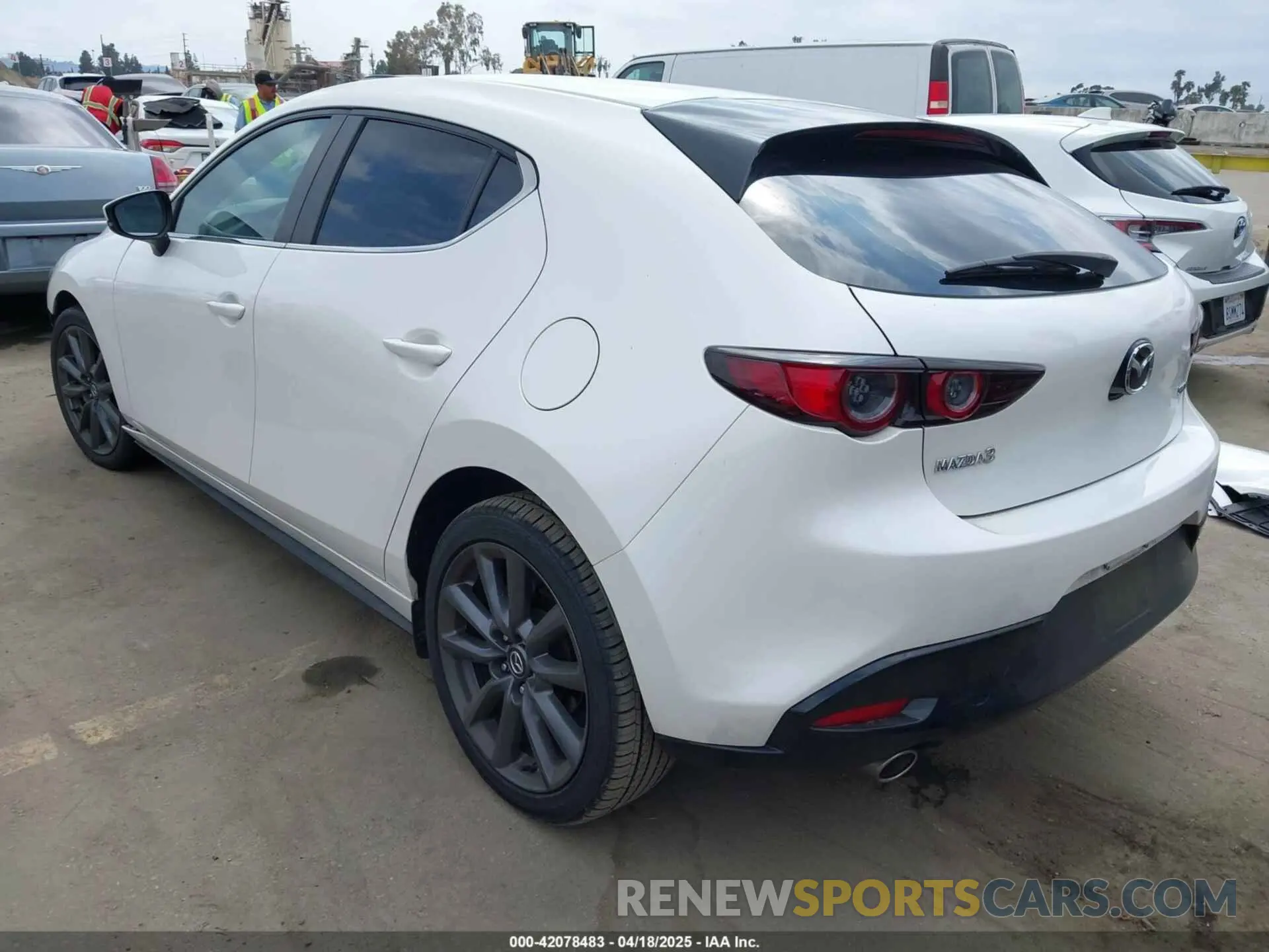 3 fotografías del automóvil dañado JM1BPALL3M1309705 MAZDA MAZDA3 2021