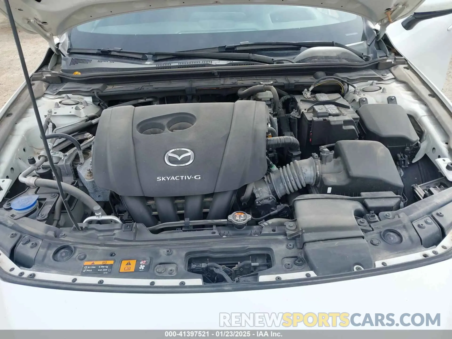 10 fotografías del automóvil dañado JM1BPAML0M1302385 MAZDA MAZDA3 2021