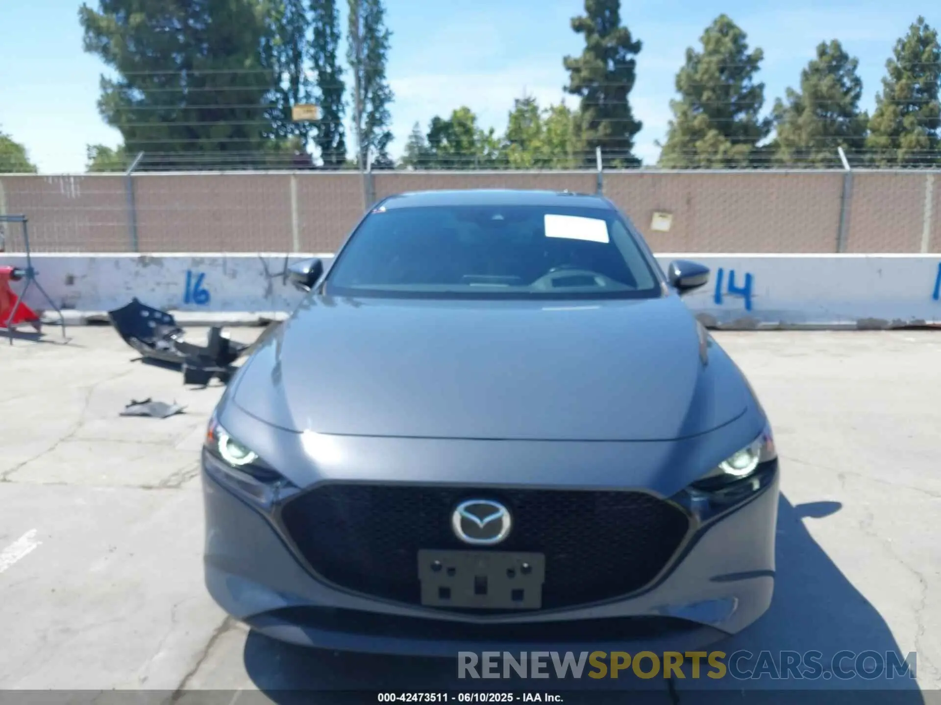 12 fotografías del automóvil dañado JM1BPAML0M1348671 MAZDA MAZDA3 2021