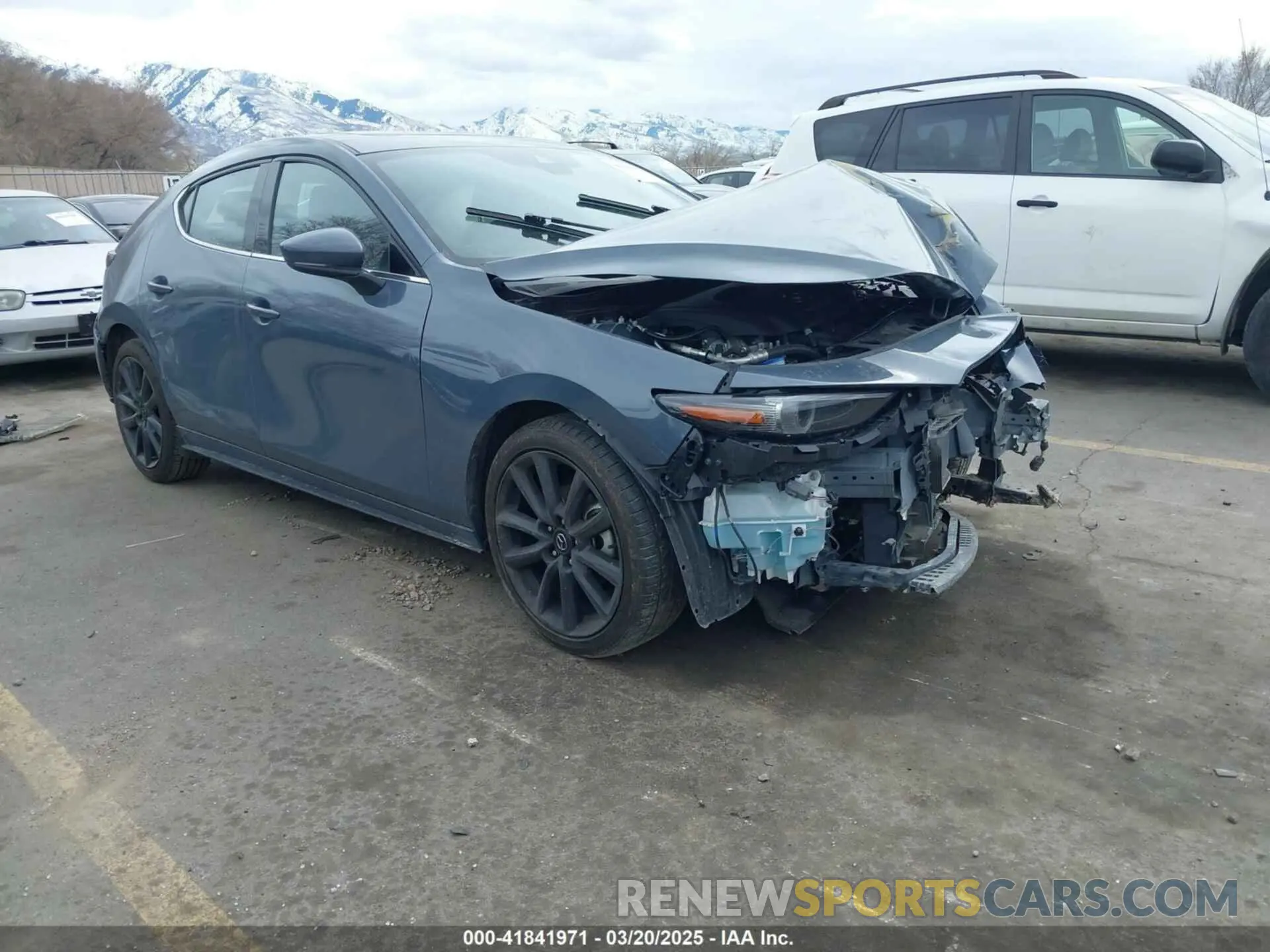 1 fotografías del automóvil dañado JM1BPAML1M1314092 MAZDA MAZDA3 2021