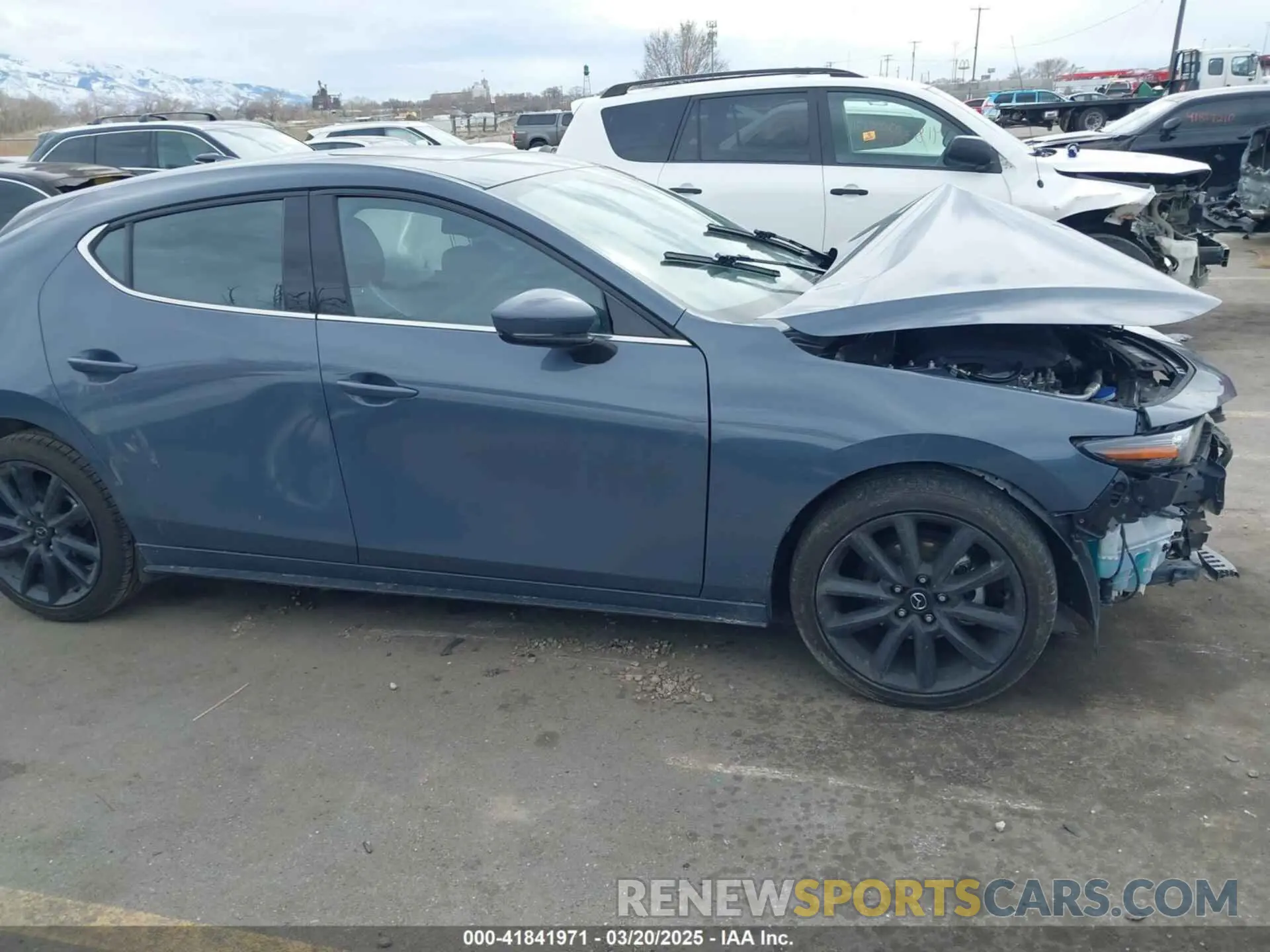 13 fotografías del automóvil dañado JM1BPAML1M1314092 MAZDA MAZDA3 2021