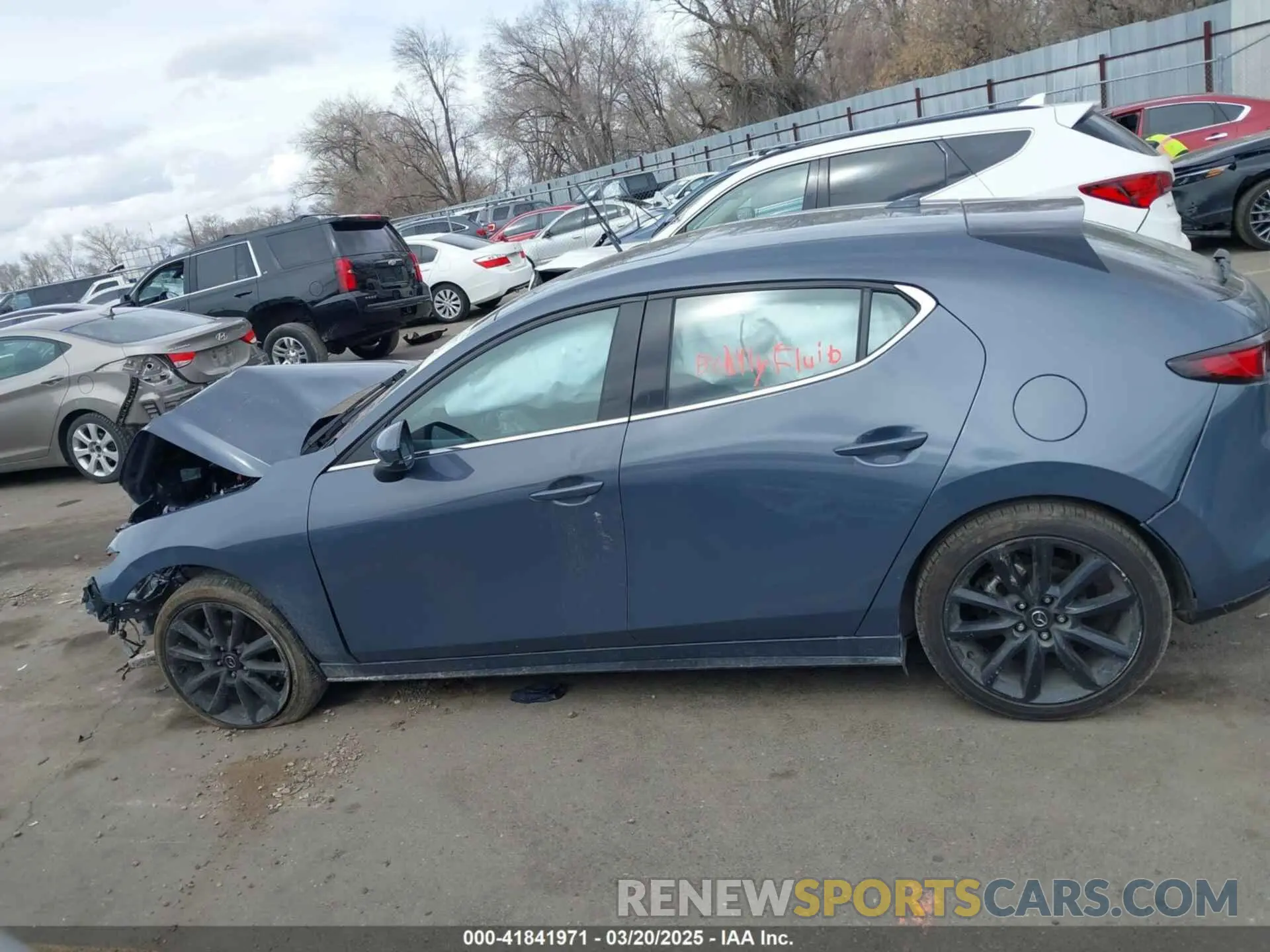 14 fotografías del automóvil dañado JM1BPAML1M1314092 MAZDA MAZDA3 2021