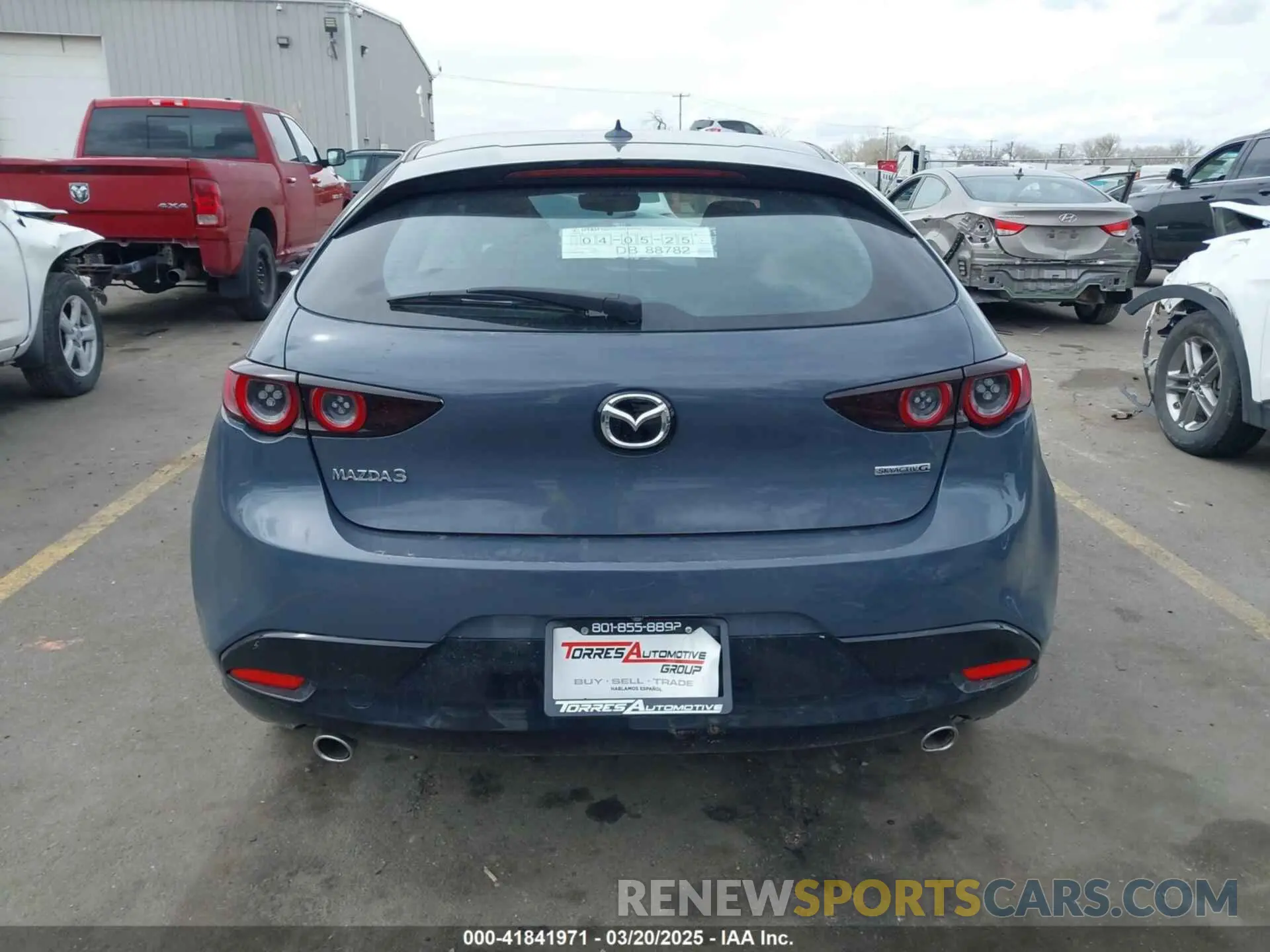 16 fotografías del automóvil dañado JM1BPAML1M1314092 MAZDA MAZDA3 2021