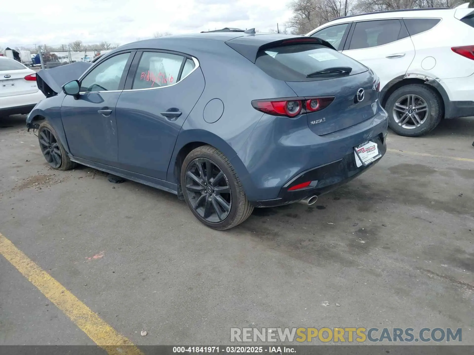 3 fotografías del automóvil dañado JM1BPAML1M1314092 MAZDA MAZDA3 2021
