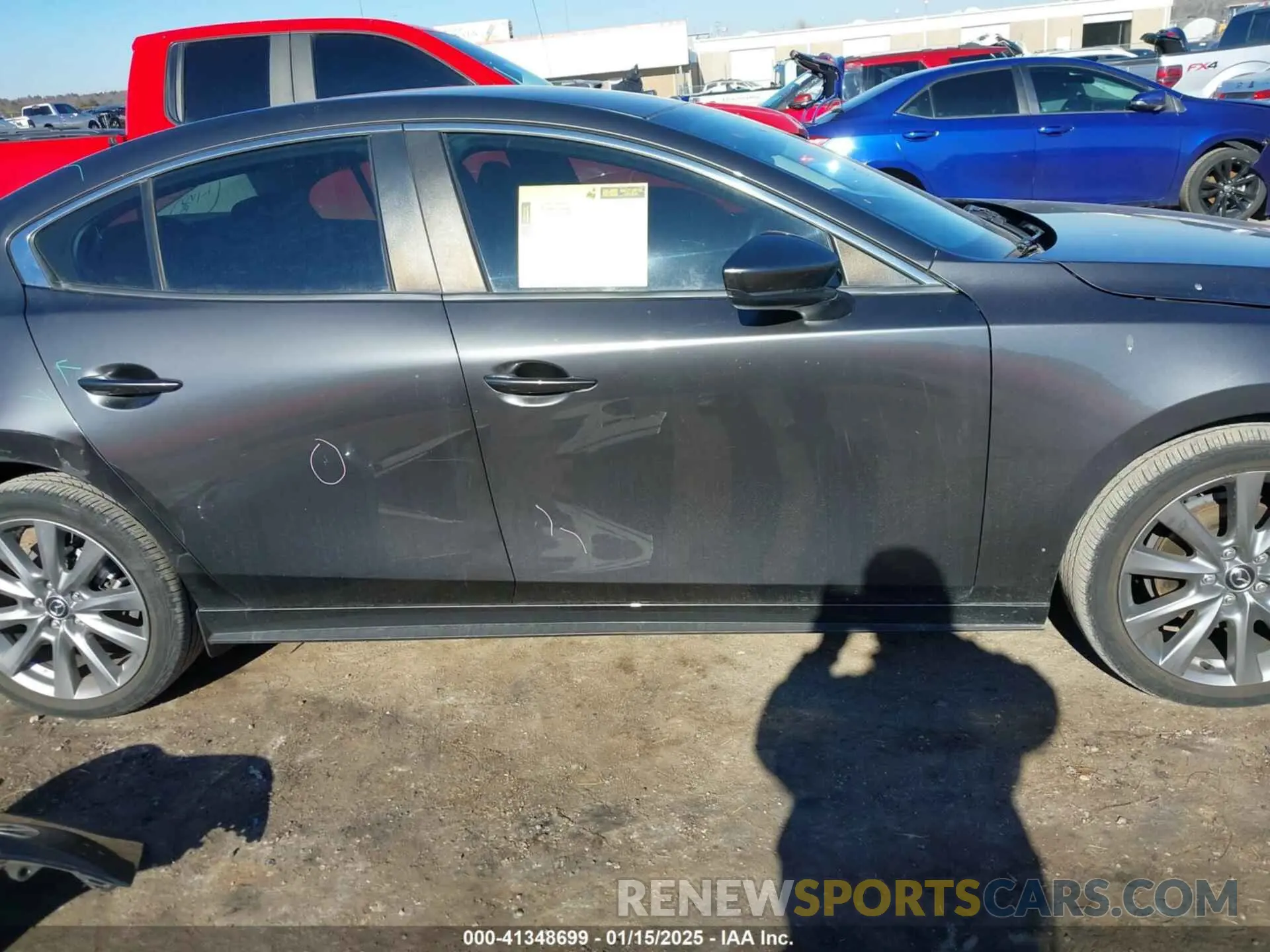 14 fotografías del automóvil dañado JM1BPBBL0M1329224 MAZDA MAZDA3 2021