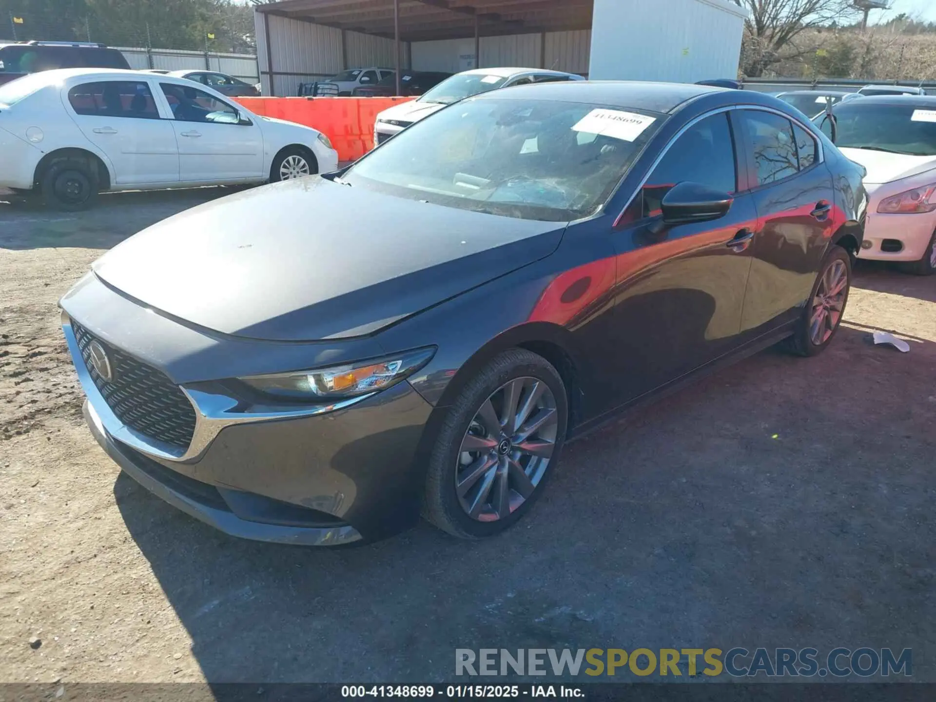 2 fotografías del automóvil dañado JM1BPBBL0M1329224 MAZDA MAZDA3 2021