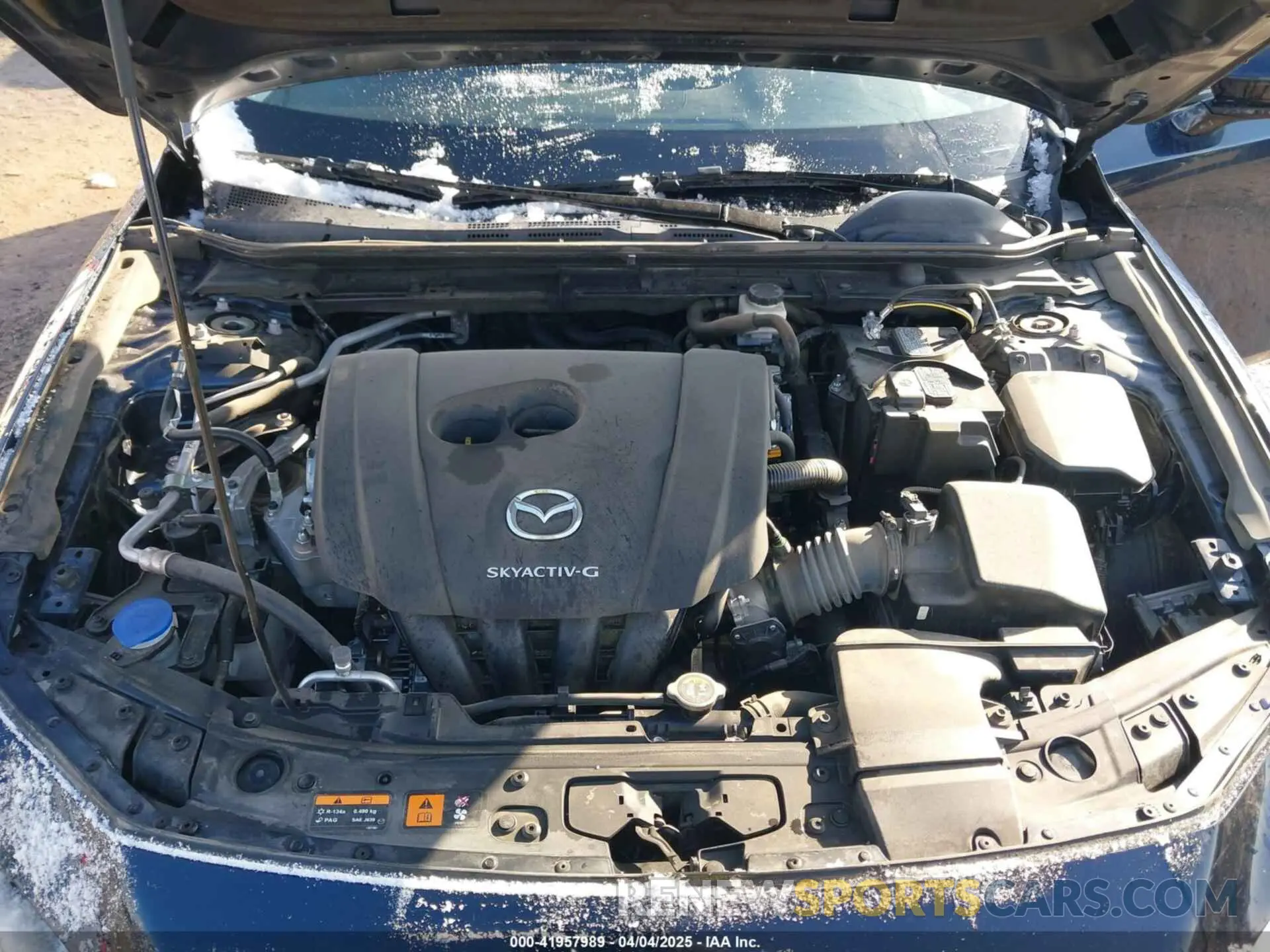 10 fotografías del automóvil dañado JM1BPBBL5M1346858 MAZDA MAZDA3 2021