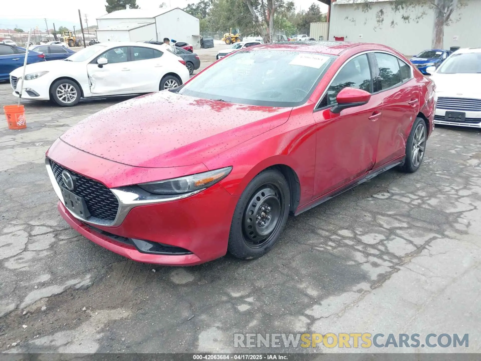 2 fotografías del automóvil dañado JM1BPBDL6M1305765 MAZDA MAZDA3 2021