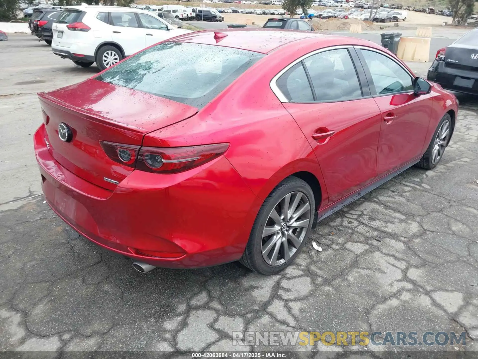 4 fotografías del automóvil dañado JM1BPBDL6M1305765 MAZDA MAZDA3 2021