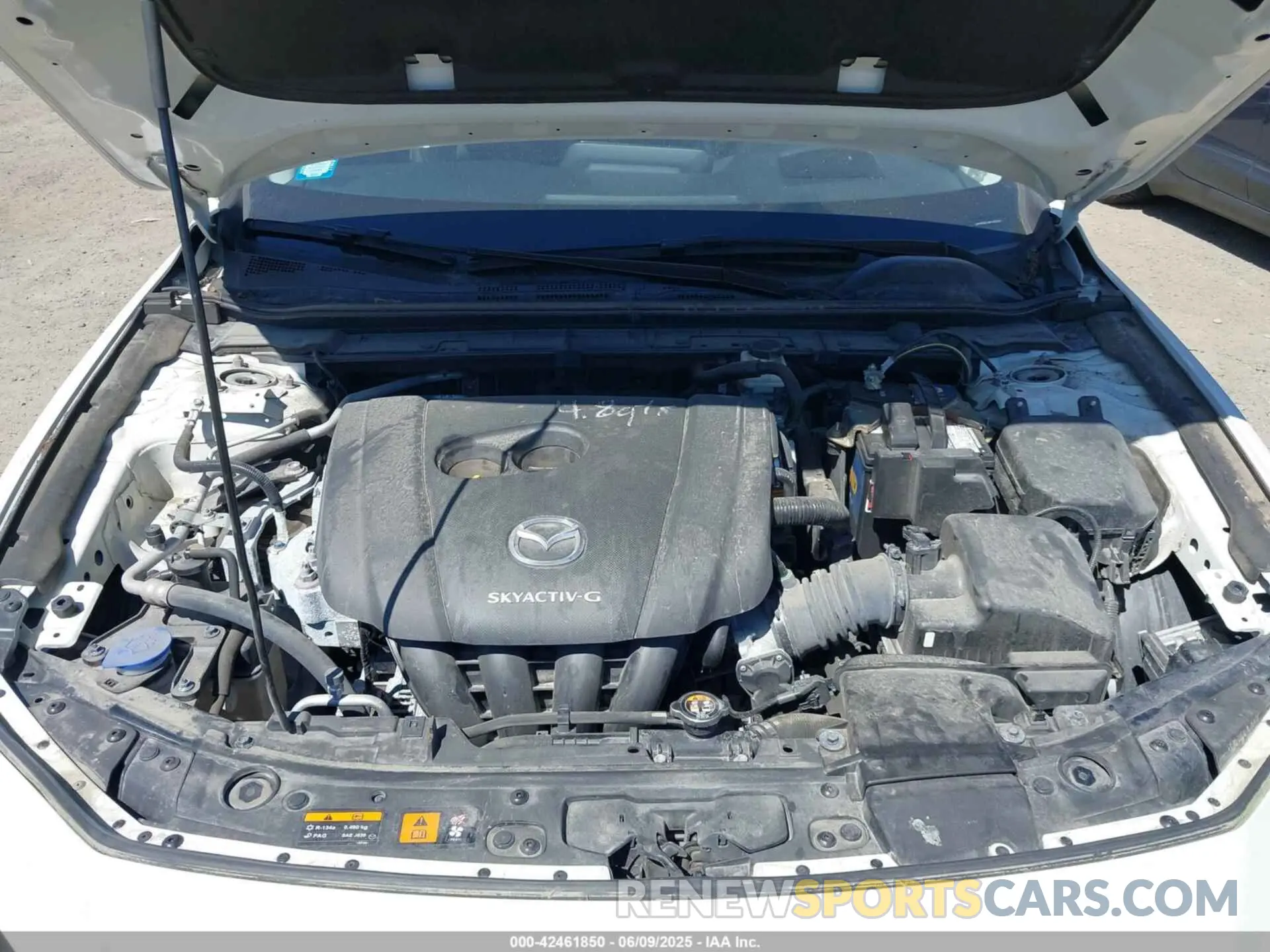 10 fotografías del automóvil dañado JM1BPBDL6M1340029 MAZDA MAZDA3 2021