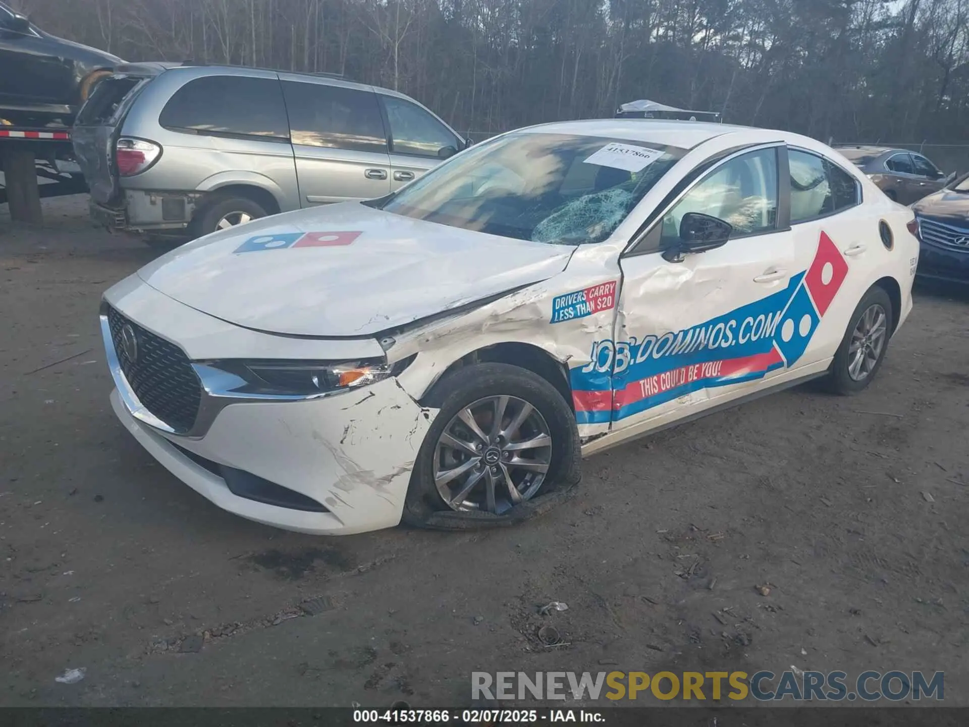 1 fotografías del automóvil dañado 3MZBPAALXNM306997 MAZDA MAZDA3 2022