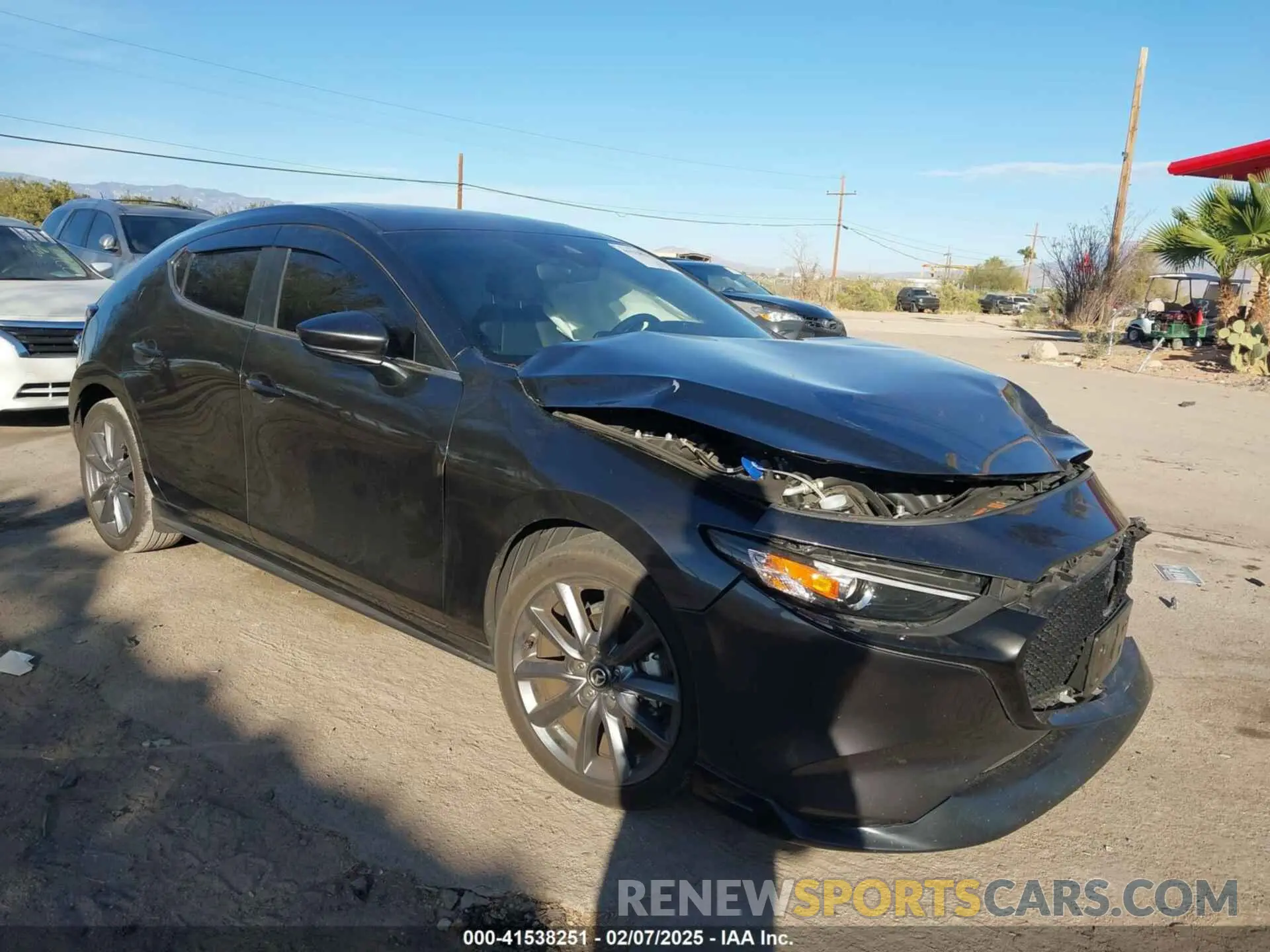 1 fotografías del automóvil dañado JM1BPALL1N1505479 MAZDA MAZDA3 2022