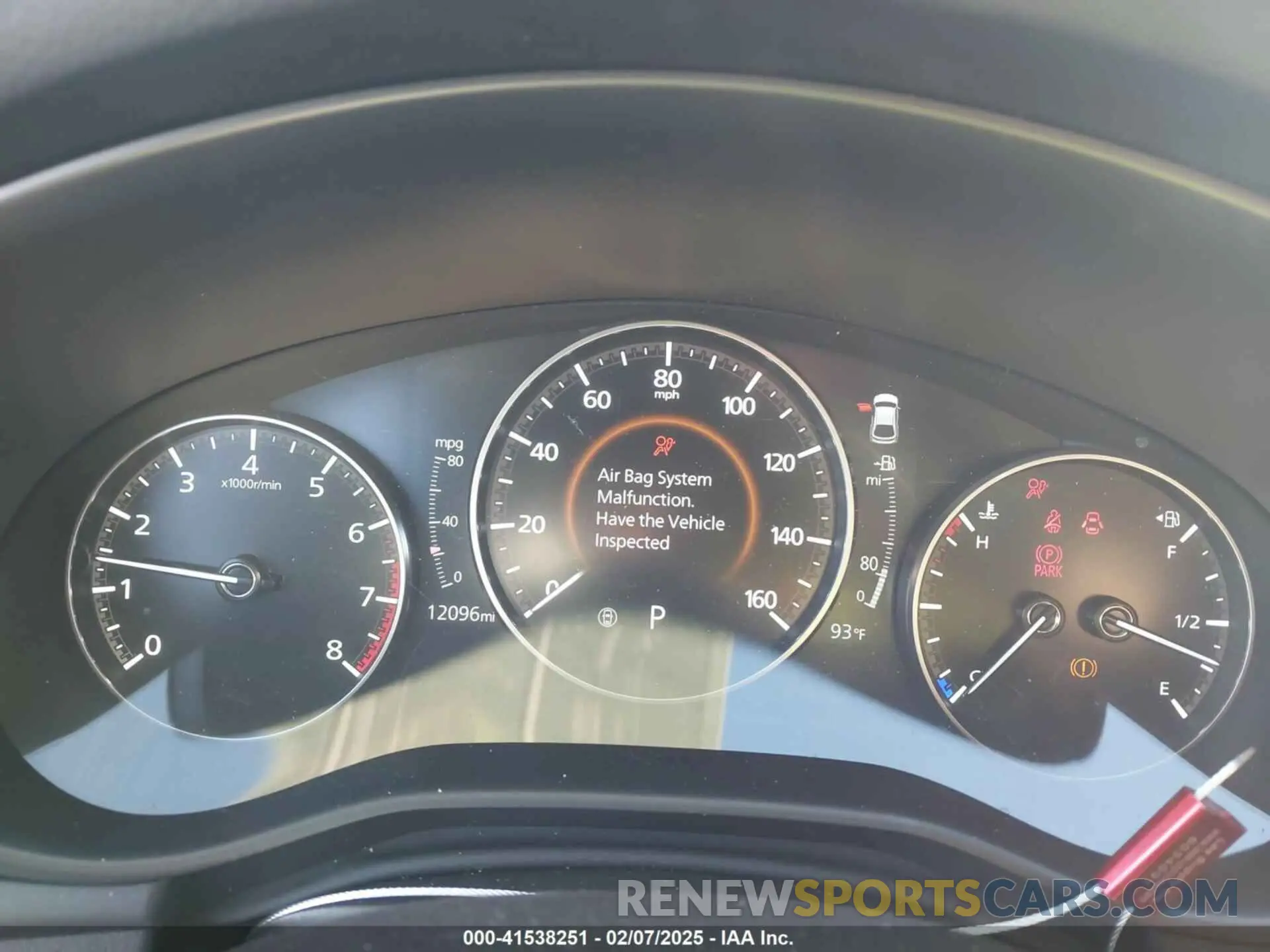 7 fotografías del automóvil dañado JM1BPALL1N1505479 MAZDA MAZDA3 2022