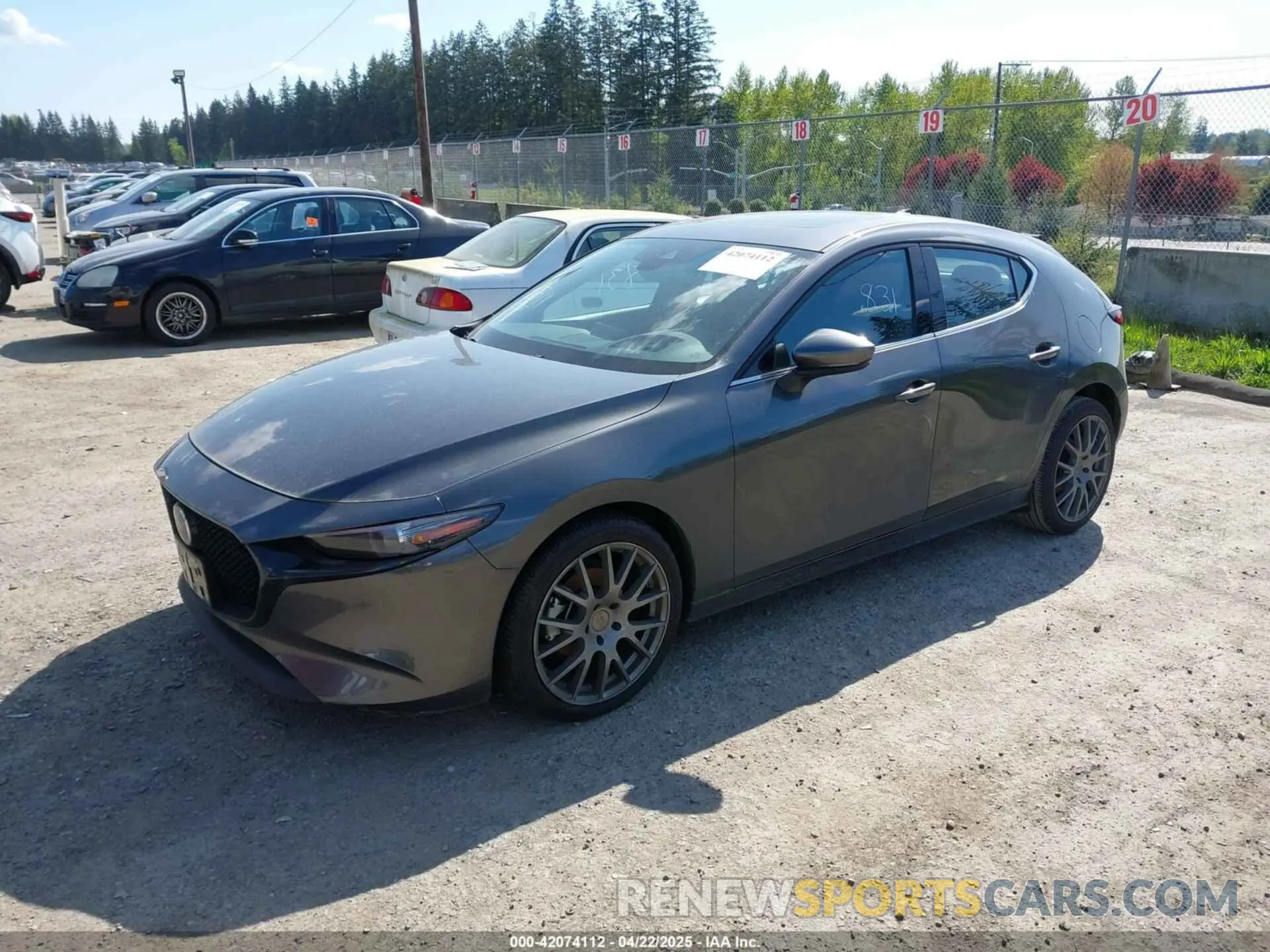2 fotografías del automóvil dañado JM1BPAML9N1518186 MAZDA MAZDA3 2022
