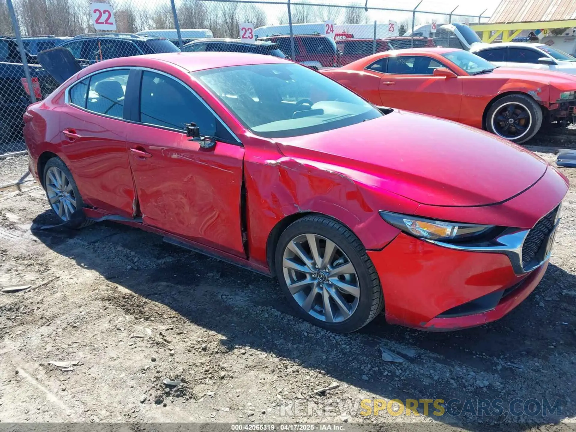 6 fotografías del automóvil dañado 3MZBPABM0PM358200 MAZDA MAZDA3 2023