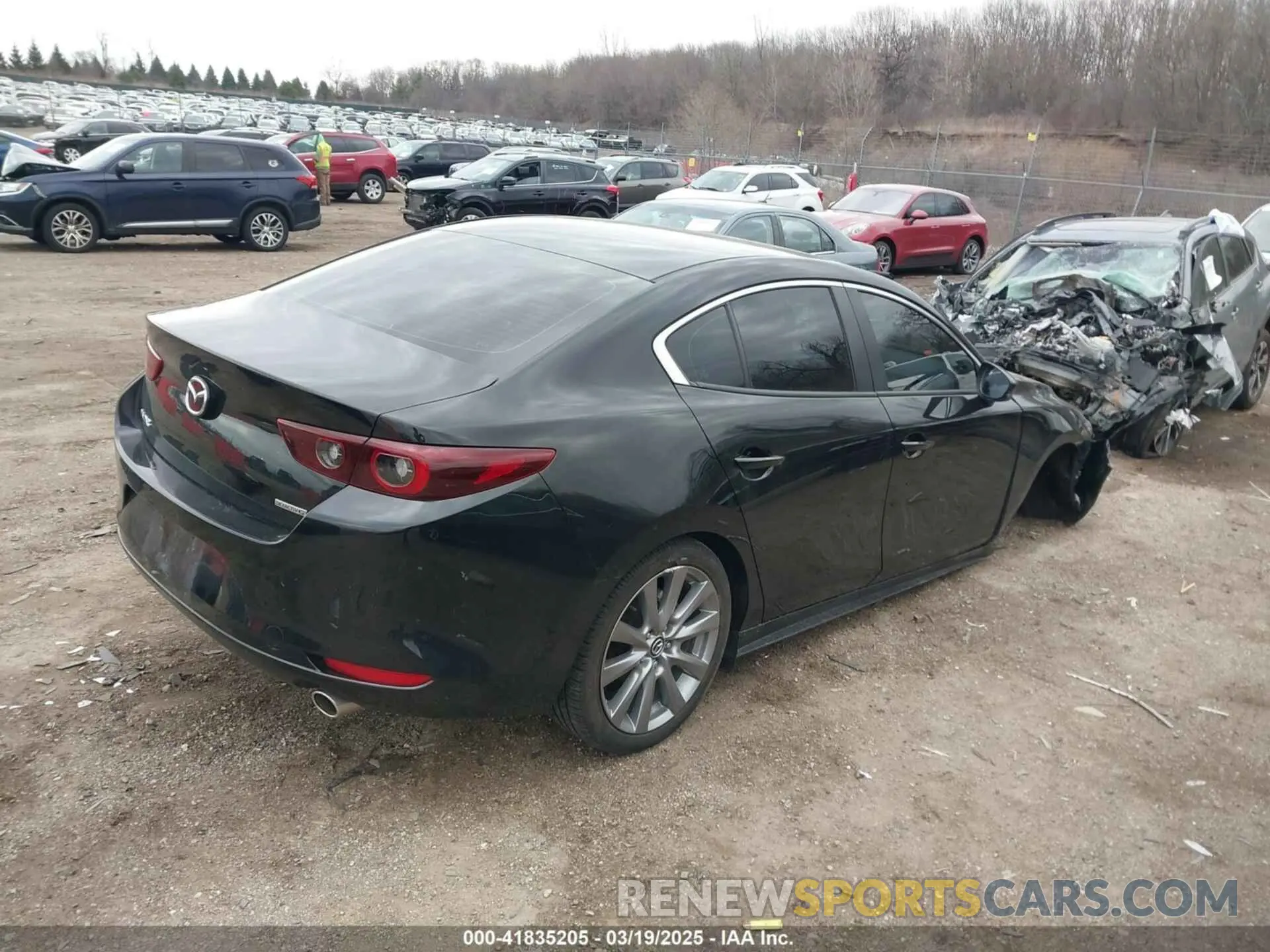 4 fotografías del automóvil dañado 3MZBPACM2PM370346 MAZDA MAZDA3 2023