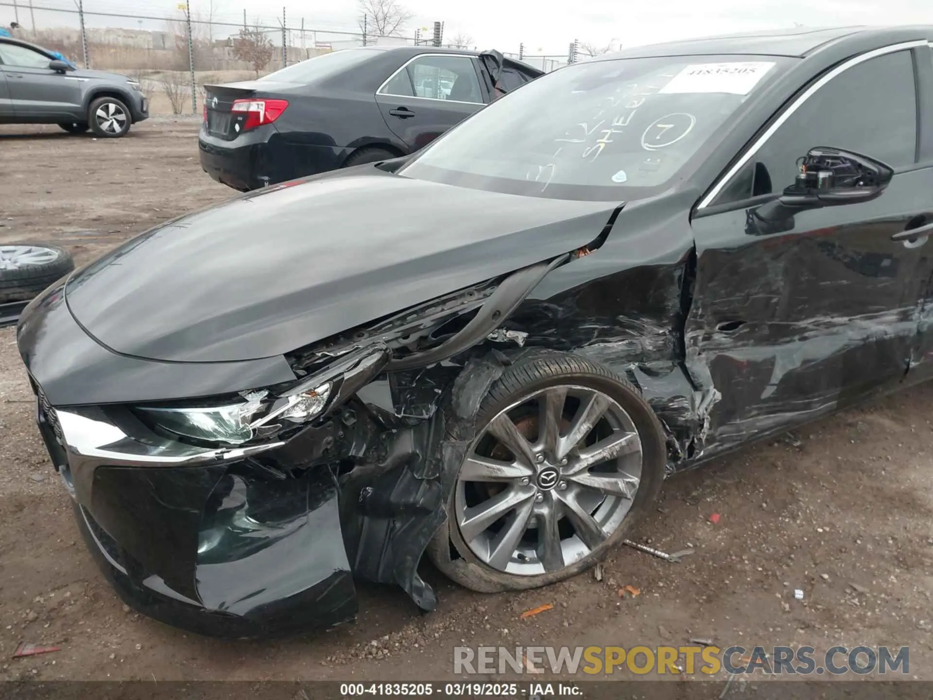 6 fotografías del automóvil dañado 3MZBPACM2PM370346 MAZDA MAZDA3 2023