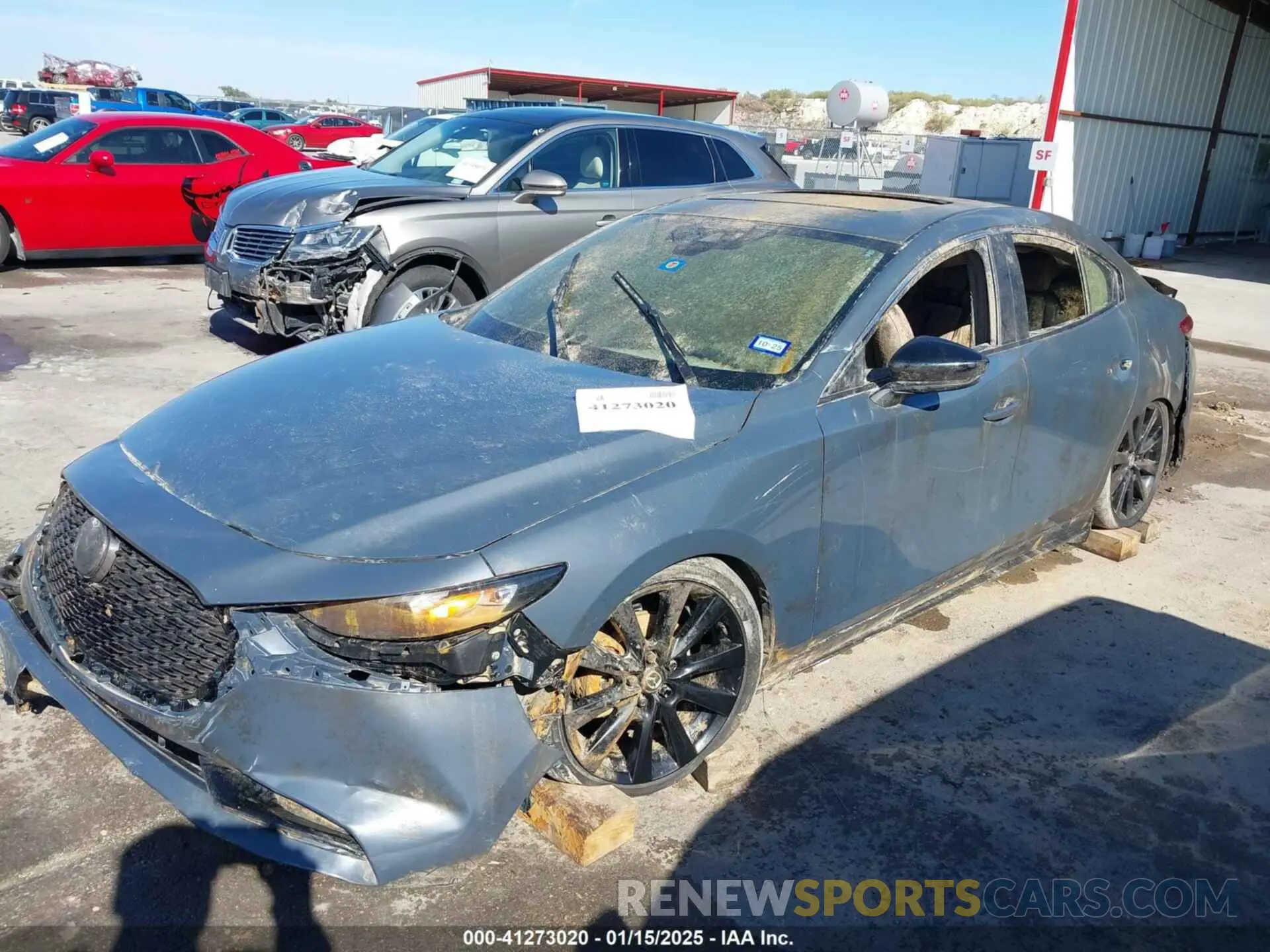 16 fotografías del automóvil dañado 3MZBPACM9PM379075 MAZDA MAZDA3 2023