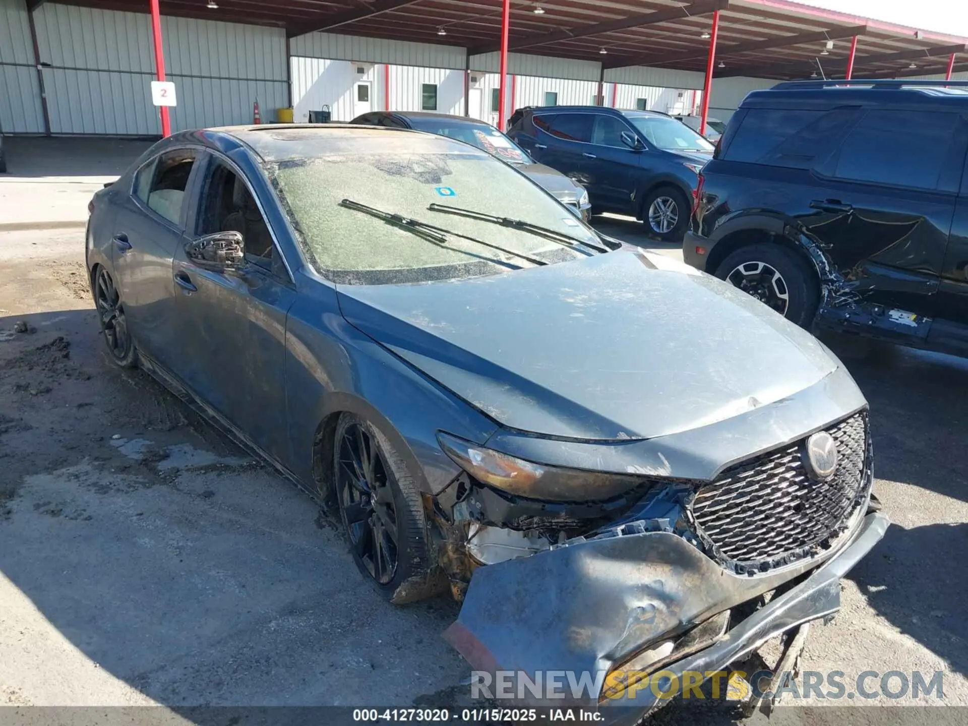 6 fotografías del automóvil dañado 3MZBPACM9PM379075 MAZDA MAZDA3 2023