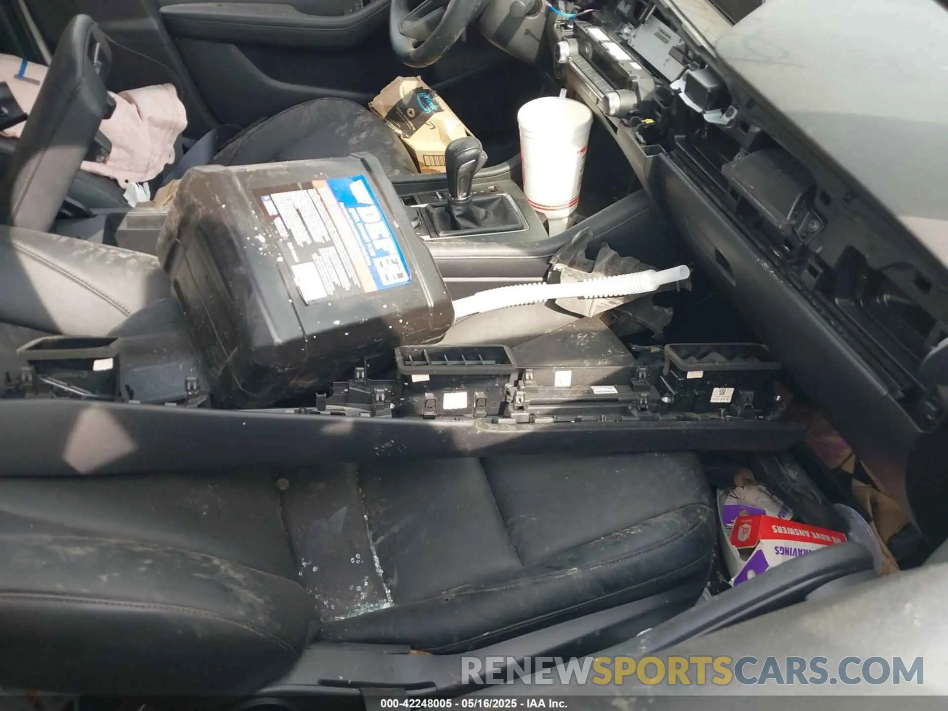 5 fotografías del automóvil dañado JM1BPAKM3P1616743 MAZDA MAZDA3 2023