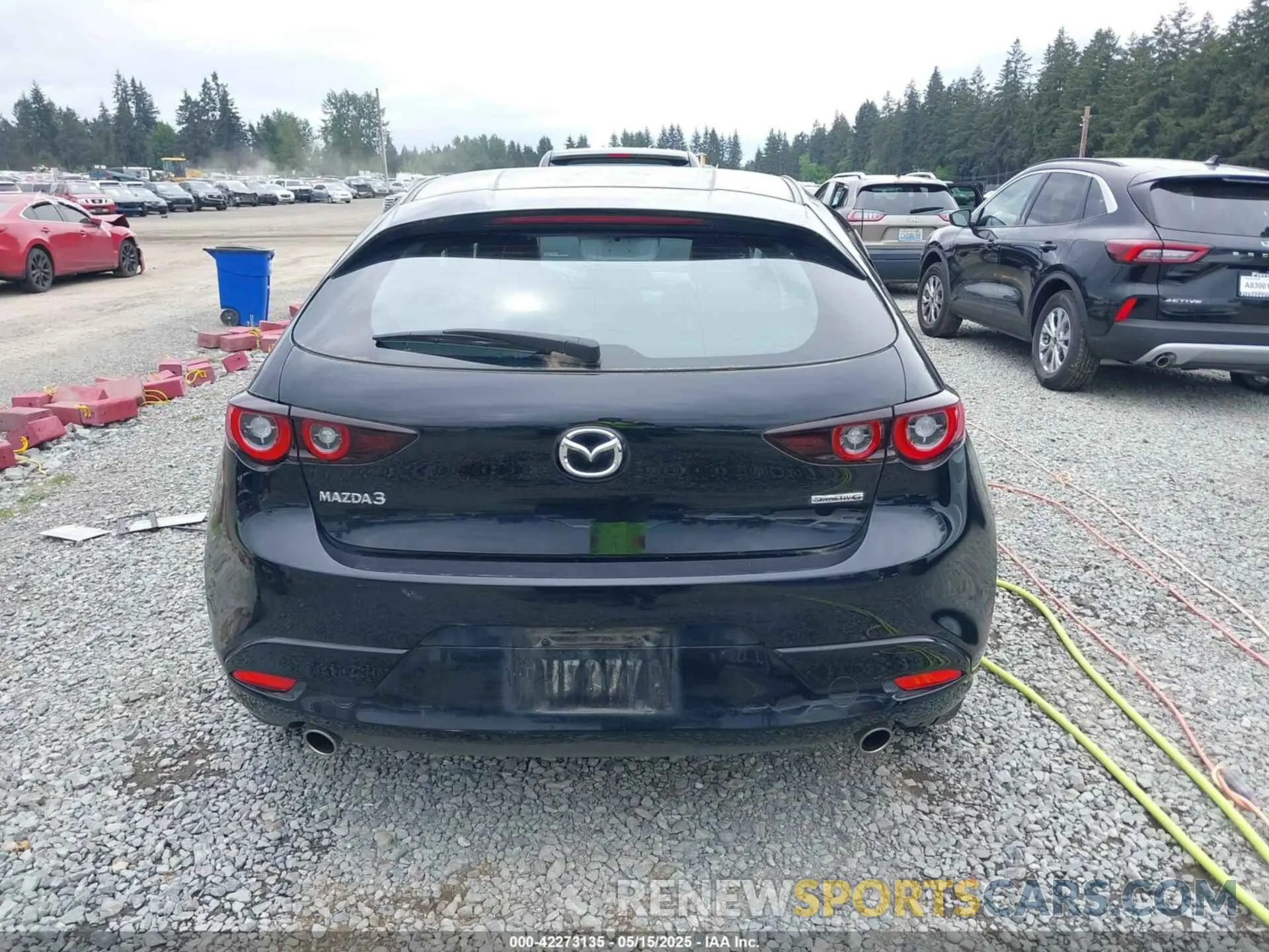 16 fotografías del automóvil dañado JM1BPAKM8P1614499 MAZDA MAZDA3 2023