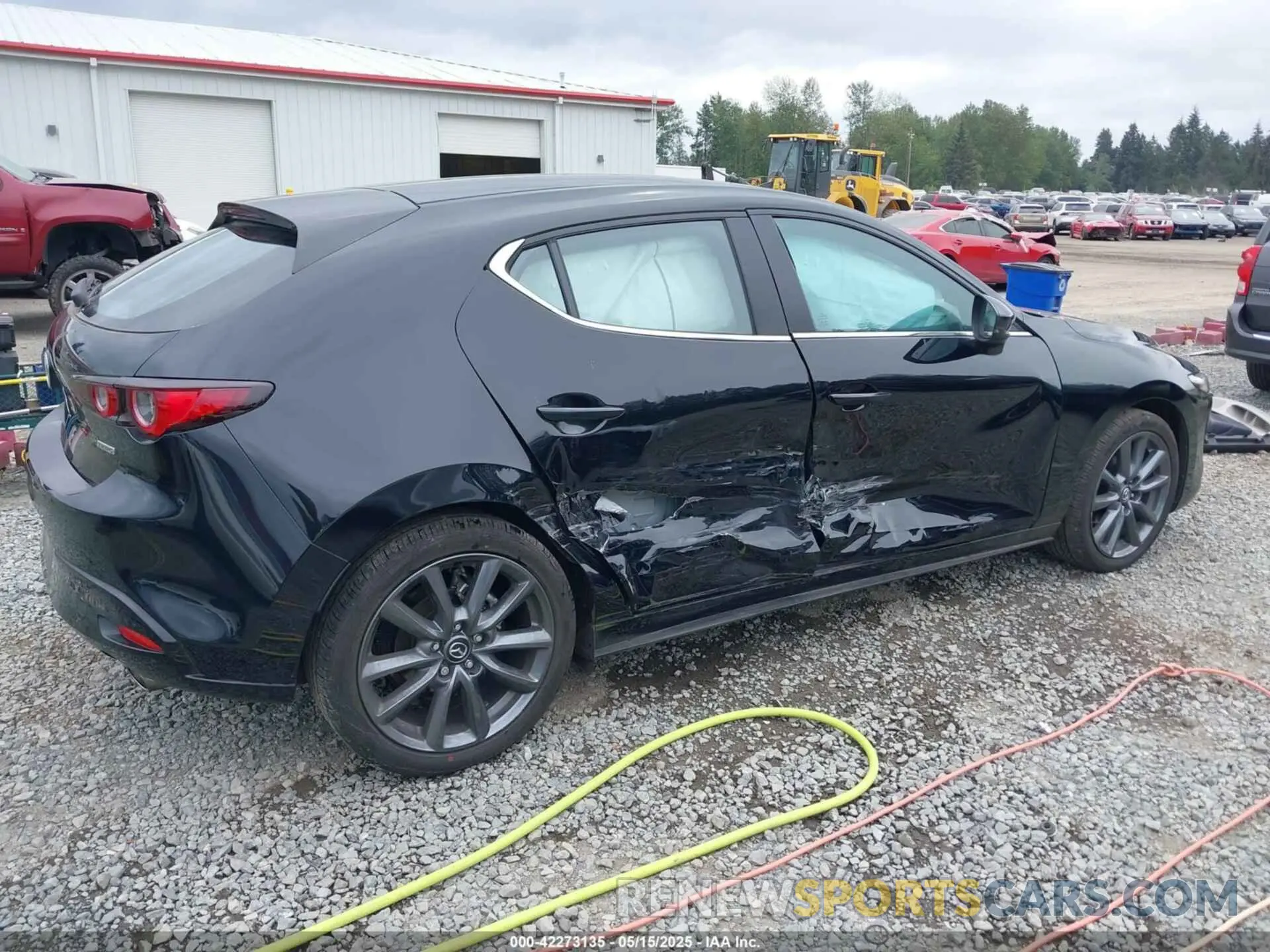6 fotografías del automóvil dañado JM1BPAKM8P1614499 MAZDA MAZDA3 2023