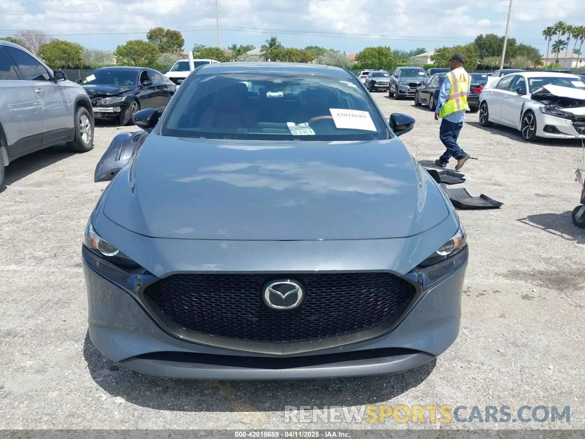 12 fotografías del automóvil dañado JM1BPALM2P1606784 MAZDA MAZDA3 2023