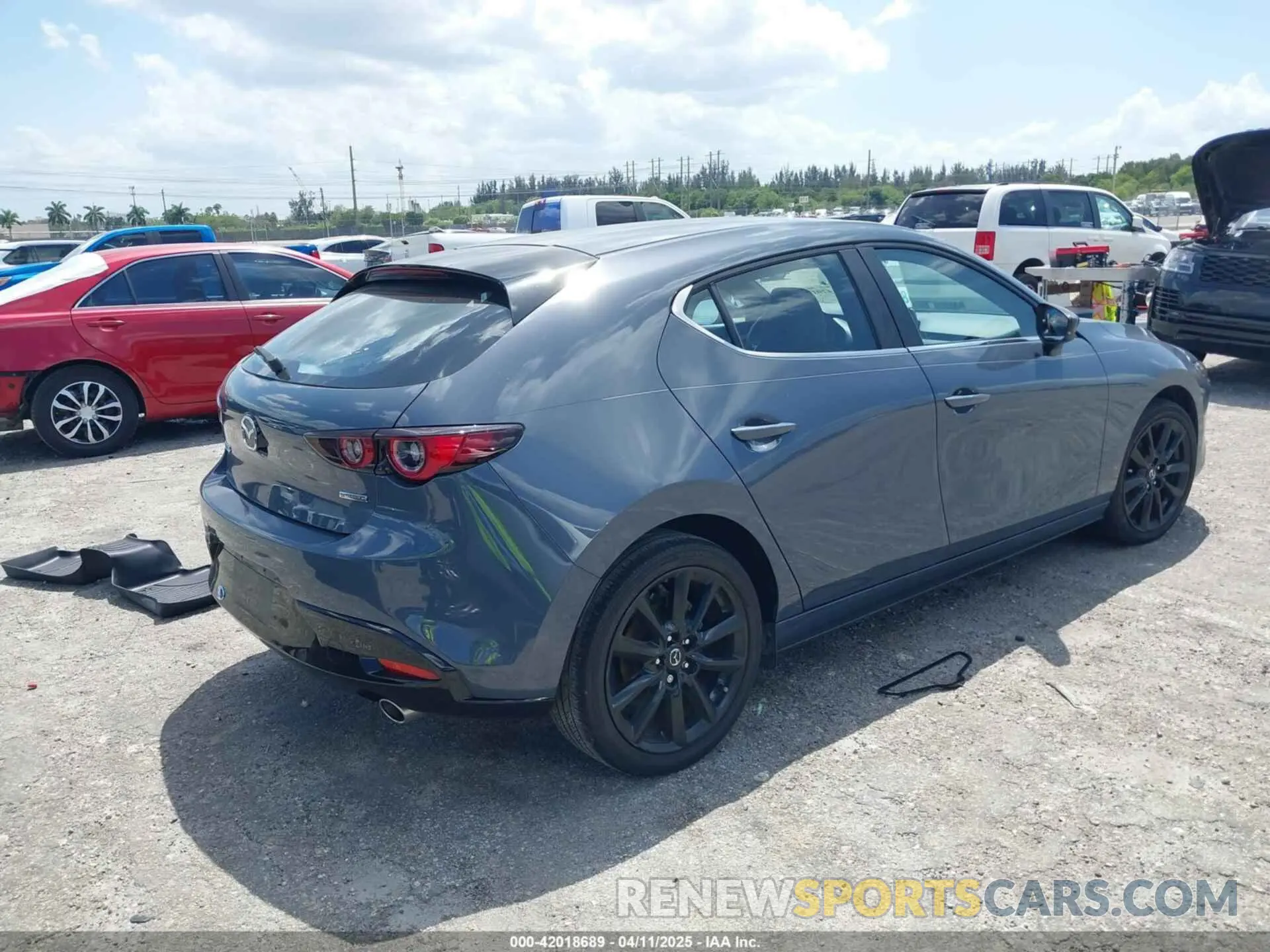 4 fotografías del automóvil dañado JM1BPALM2P1606784 MAZDA MAZDA3 2023