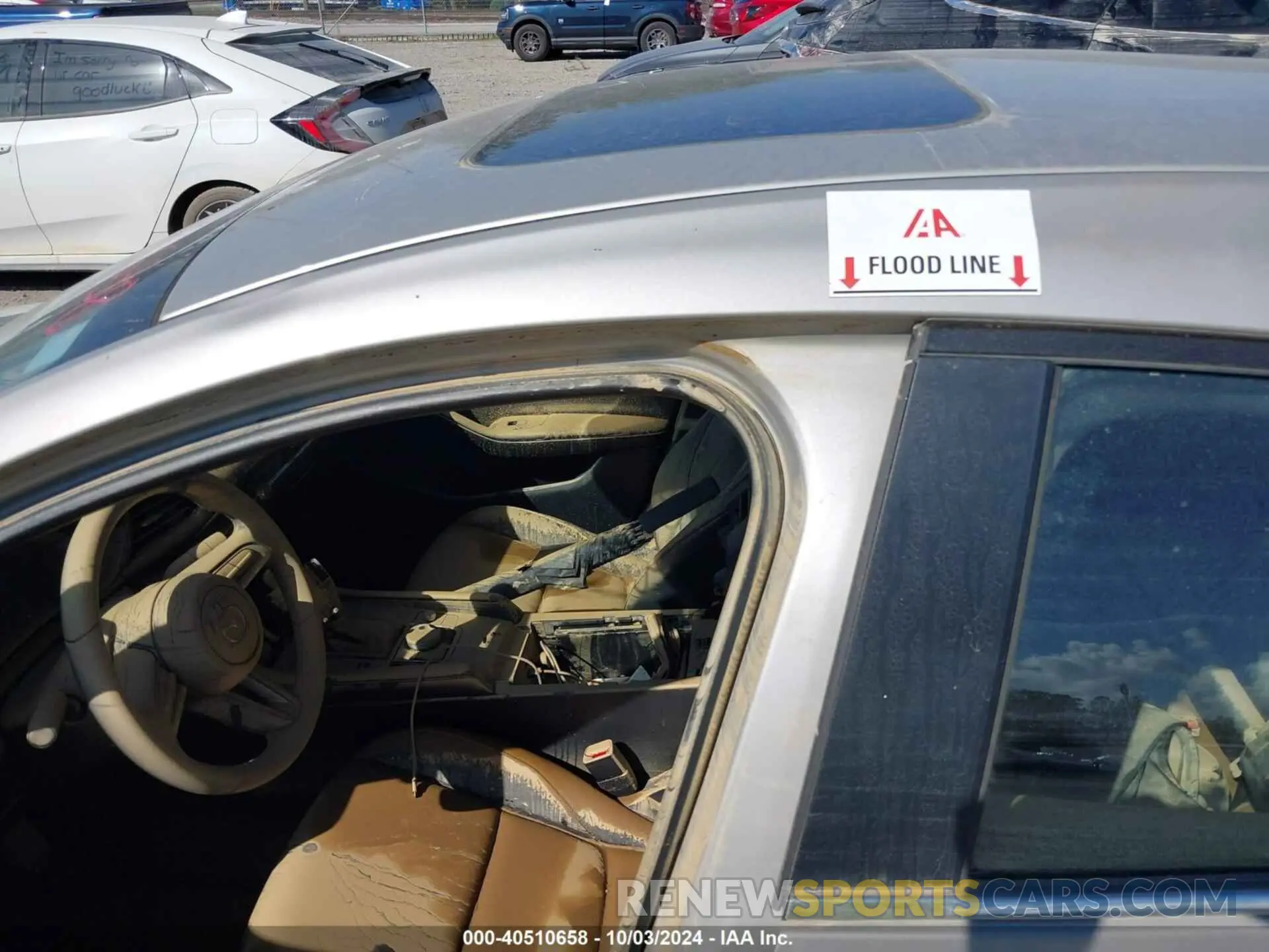 6 fotografías del automóvil dañado JM1BPALM4P1608987 MAZDA MAZDA3 2023