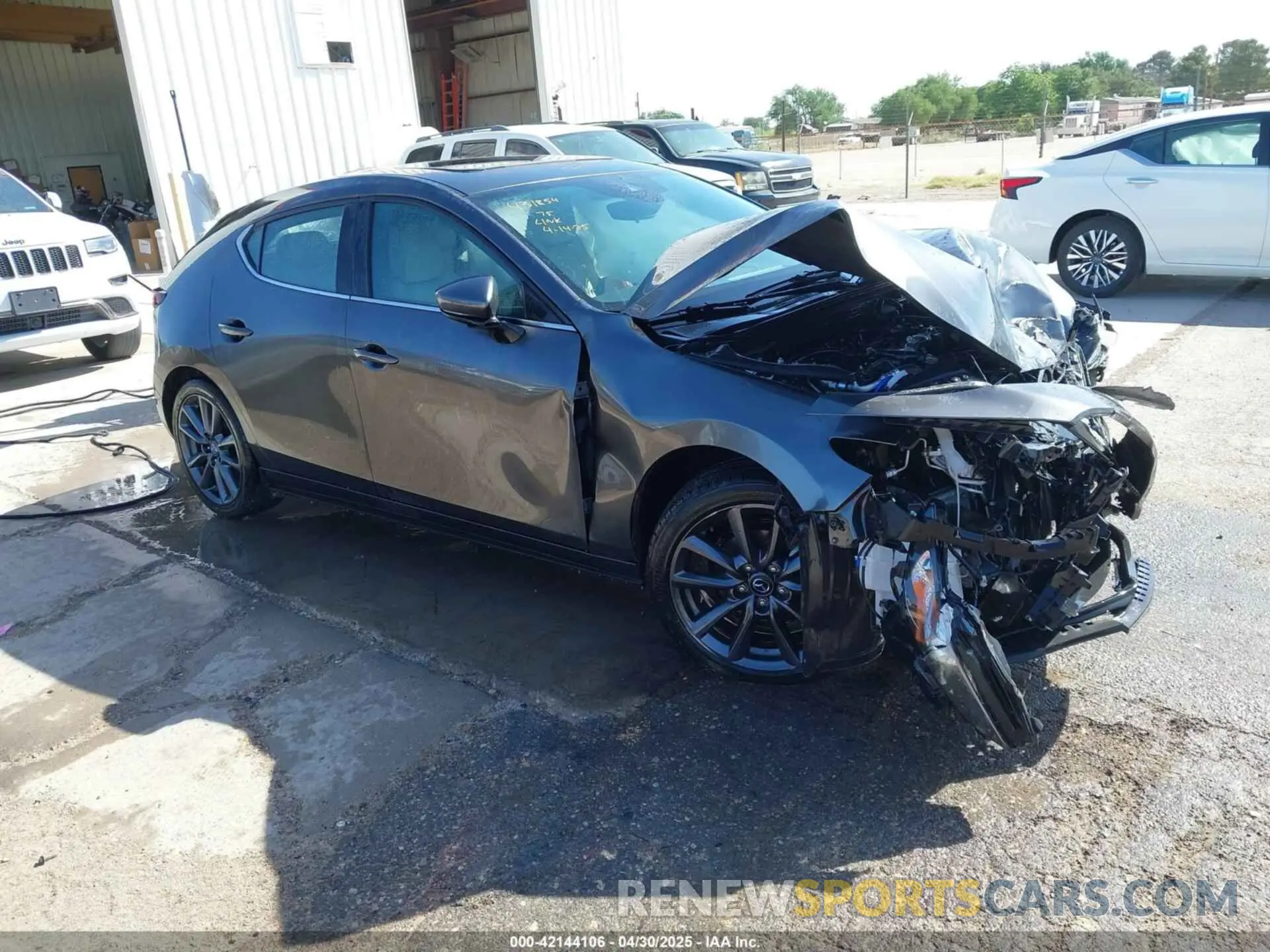 1 fotografías del automóvil dañado JM1BPALM6P1610353 MAZDA MAZDA3 2023