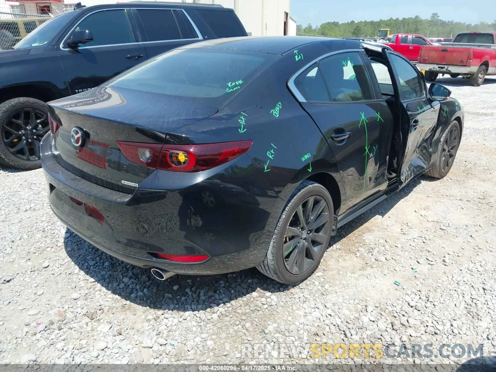 4 fotografías del automóvil dañado 3MZBPABM7RM407654 MAZDA MAZDA3 2024