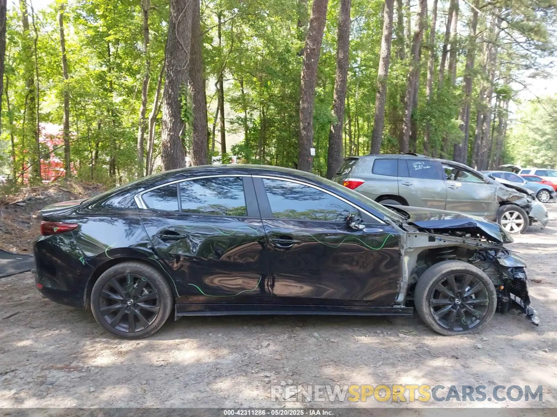 14 fotografías del automóvil dañado 3MZBPABM8RM412278 MAZDA MAZDA3 2024