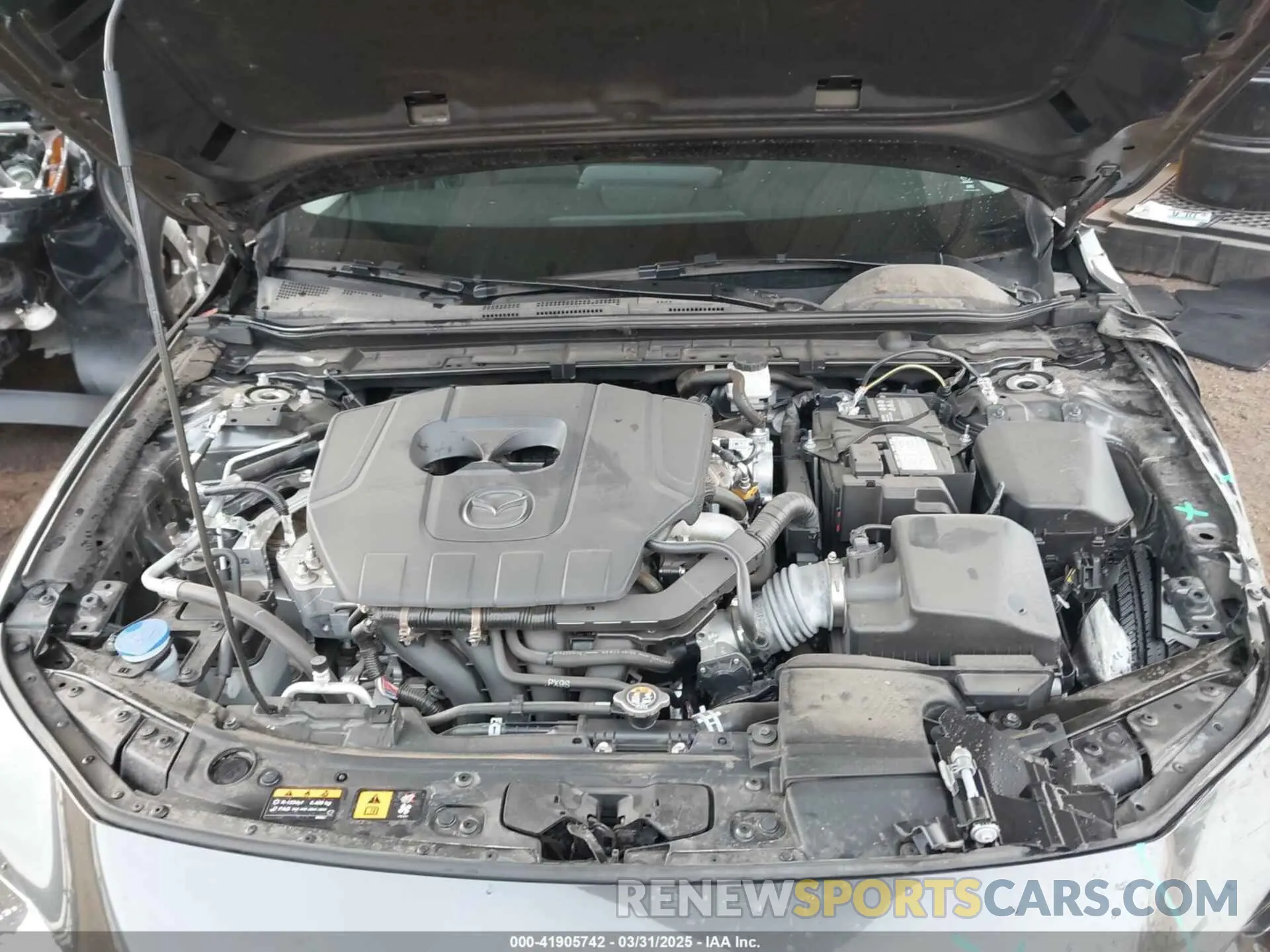 10 fotografías del automóvil dañado 3MZBPABM8RM414371 MAZDA MAZDA3 2024