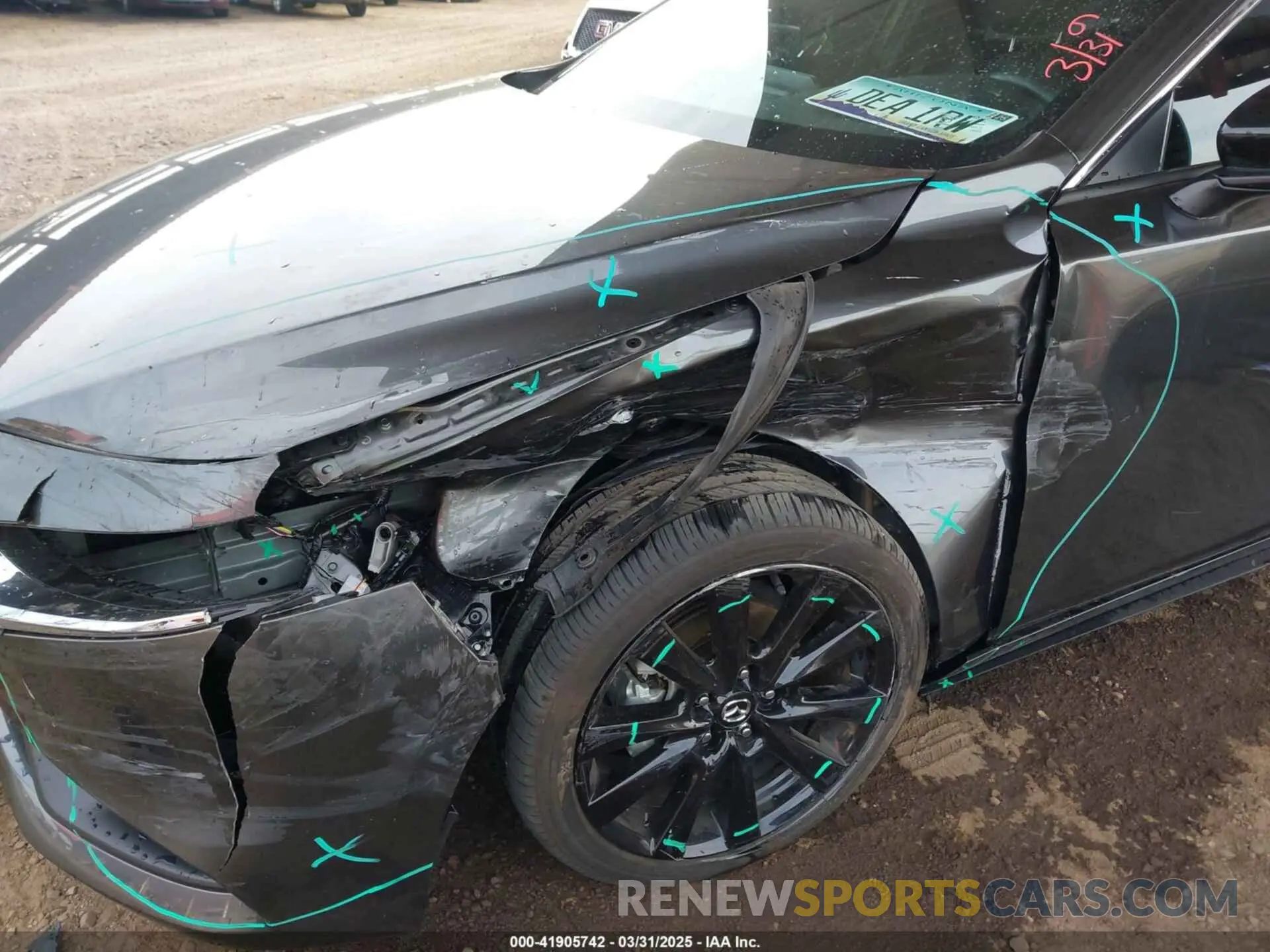 6 fotografías del automóvil dañado 3MZBPABM8RM414371 MAZDA MAZDA3 2024