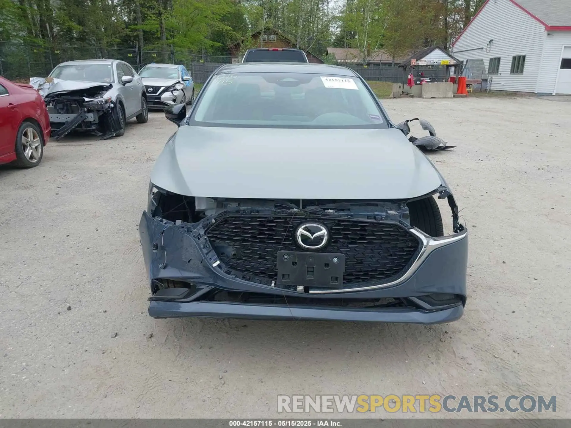 12 fotografías del automóvil dañado 3MZBPBCM1RM400557 MAZDA MAZDA3 2024